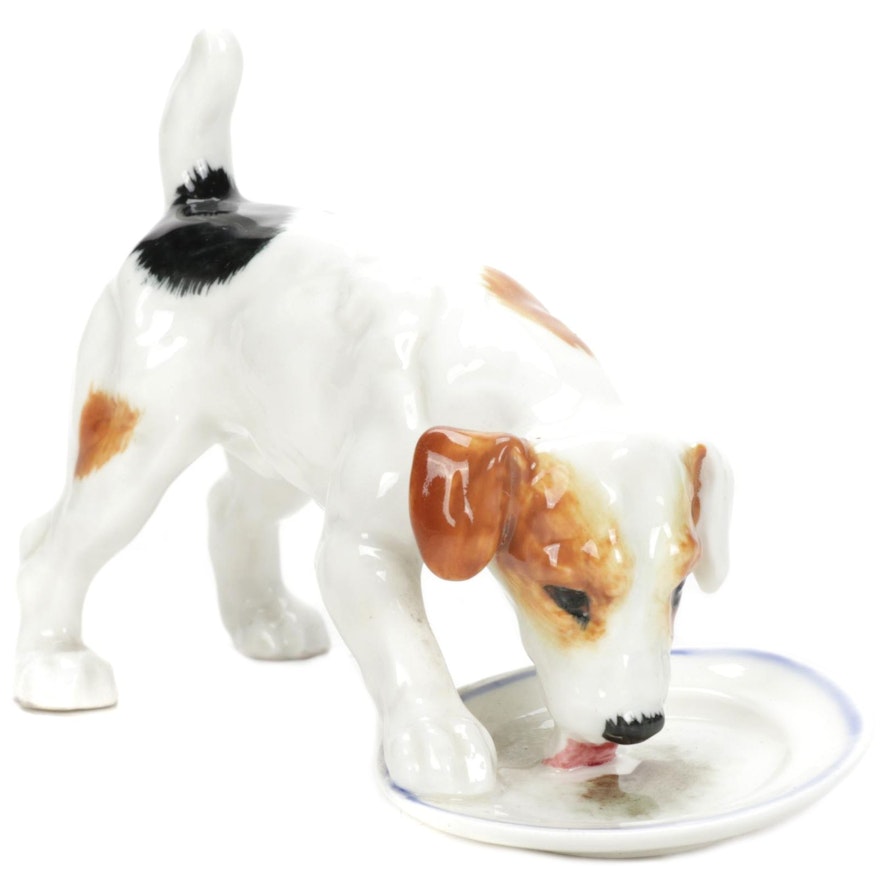 Royal Doulton Jack Russell Terrier Figurine, Early to Mid 20th Century