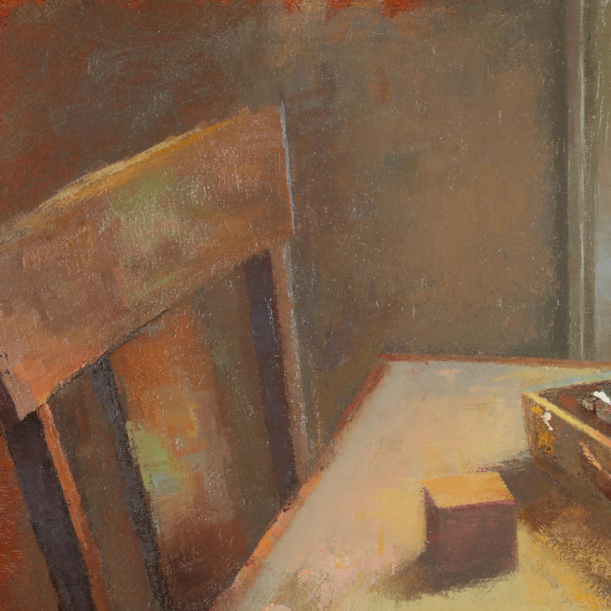 David Jewell Still Life Oil Painting "Paint Box," 2008