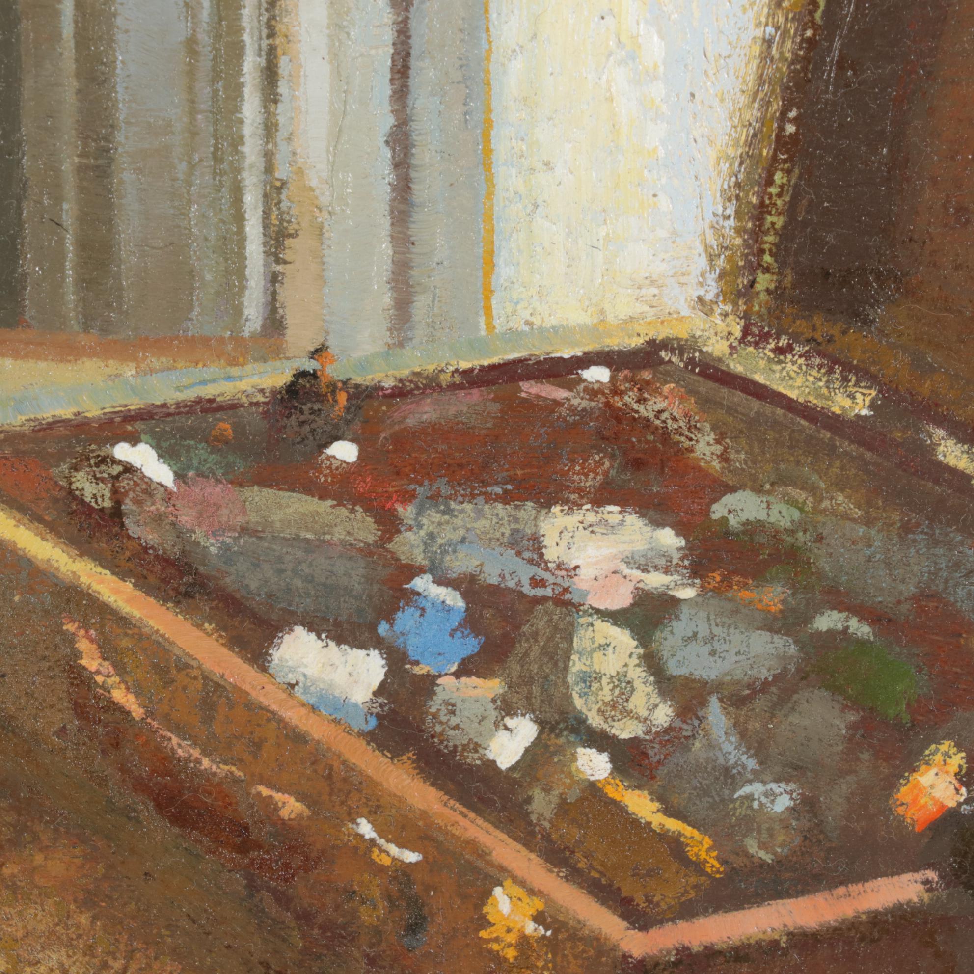 David Jewell Still Life Oil Painting "Paint Box," 2008