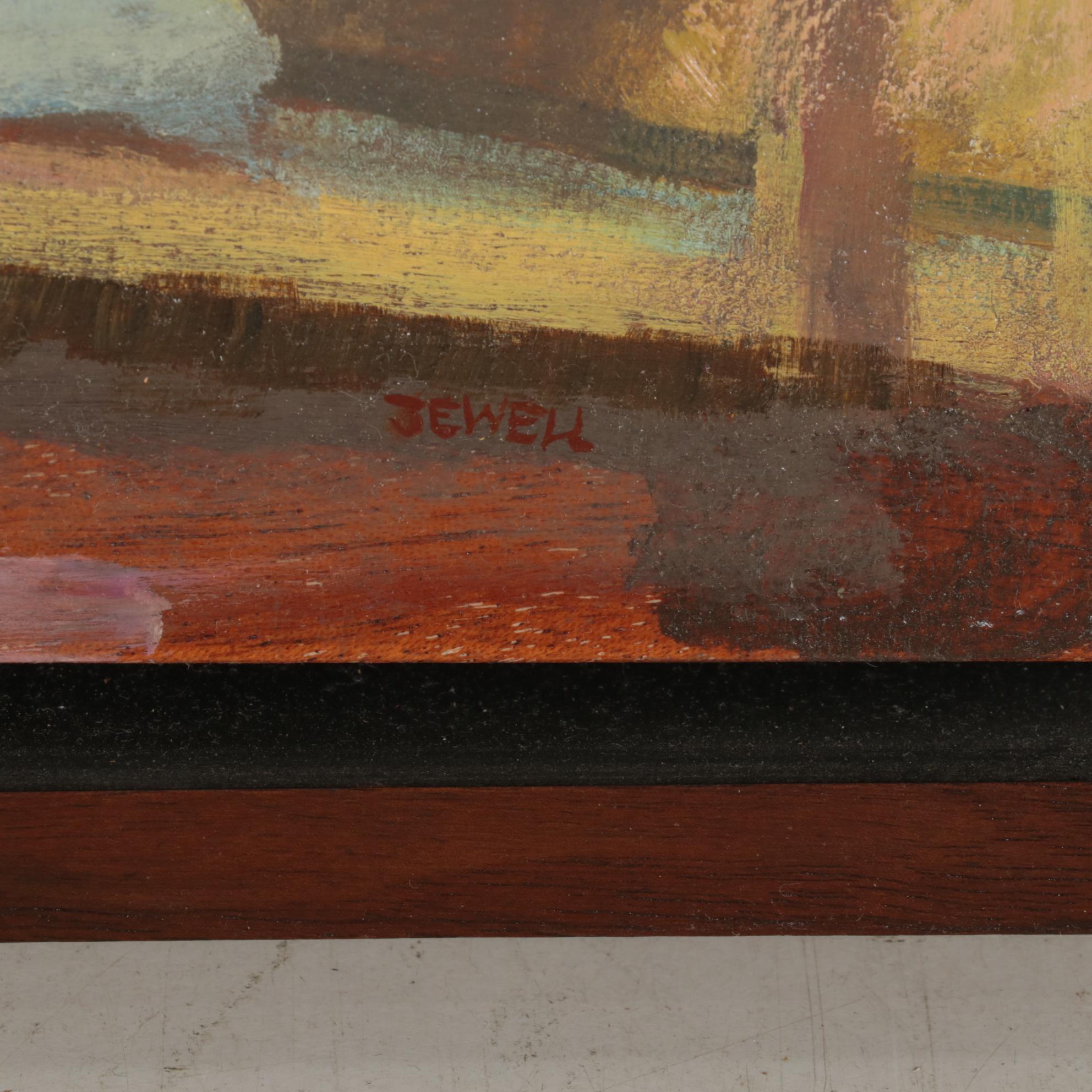 David Jewell Still Life Oil Painting "Paint Box," 2008