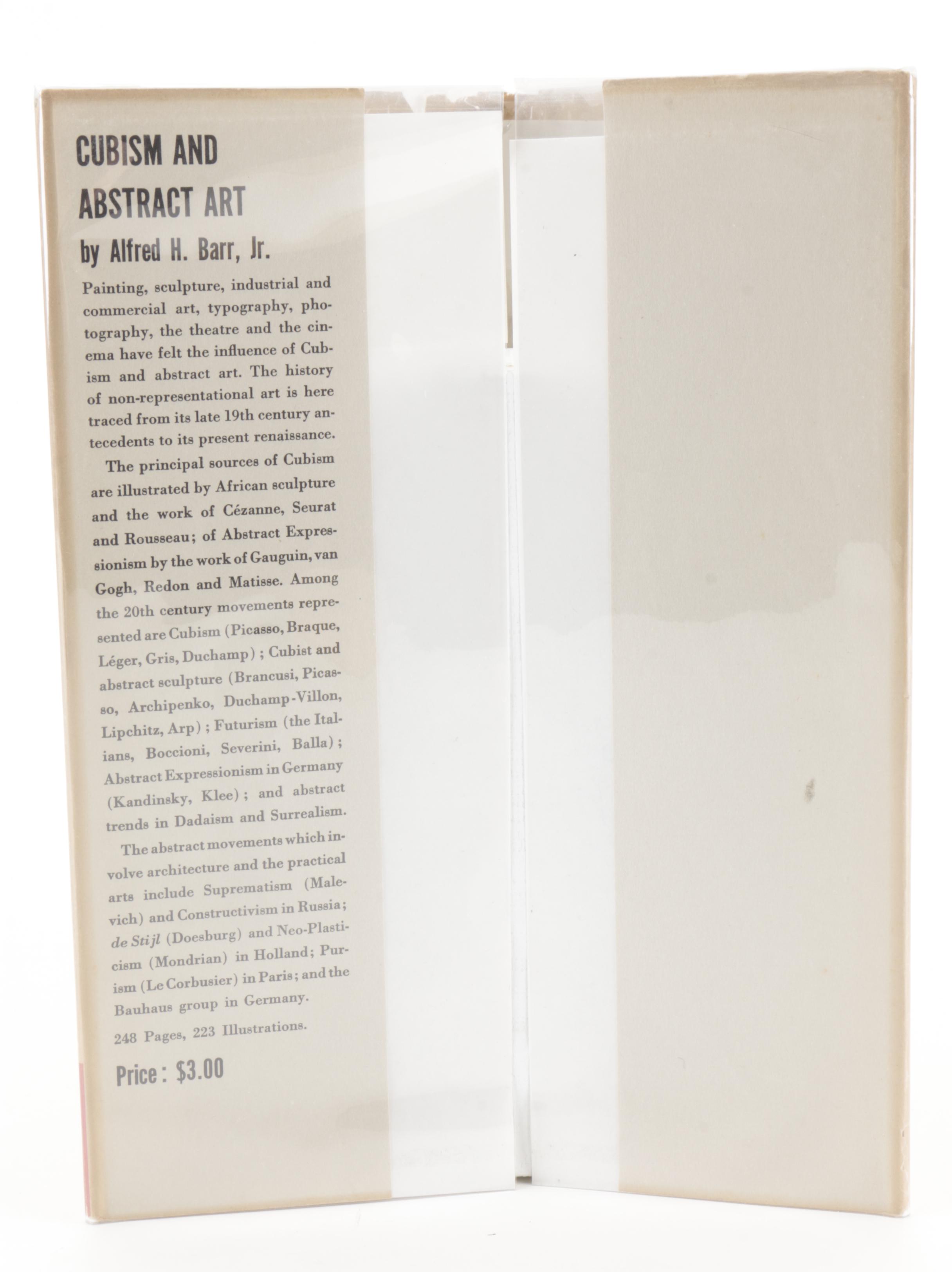 Limited First Edition "Cubism and Abstract Art" by Alfred H. Barr Jr., 1936