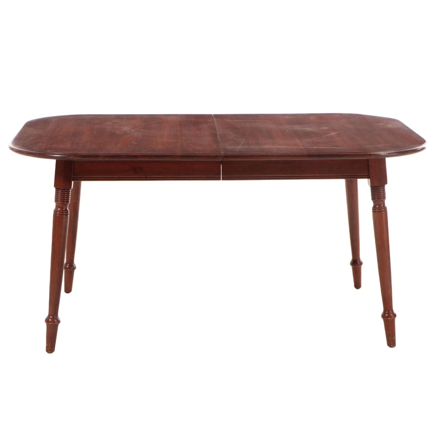 American Colonial Style Cherry Extension Dining Table