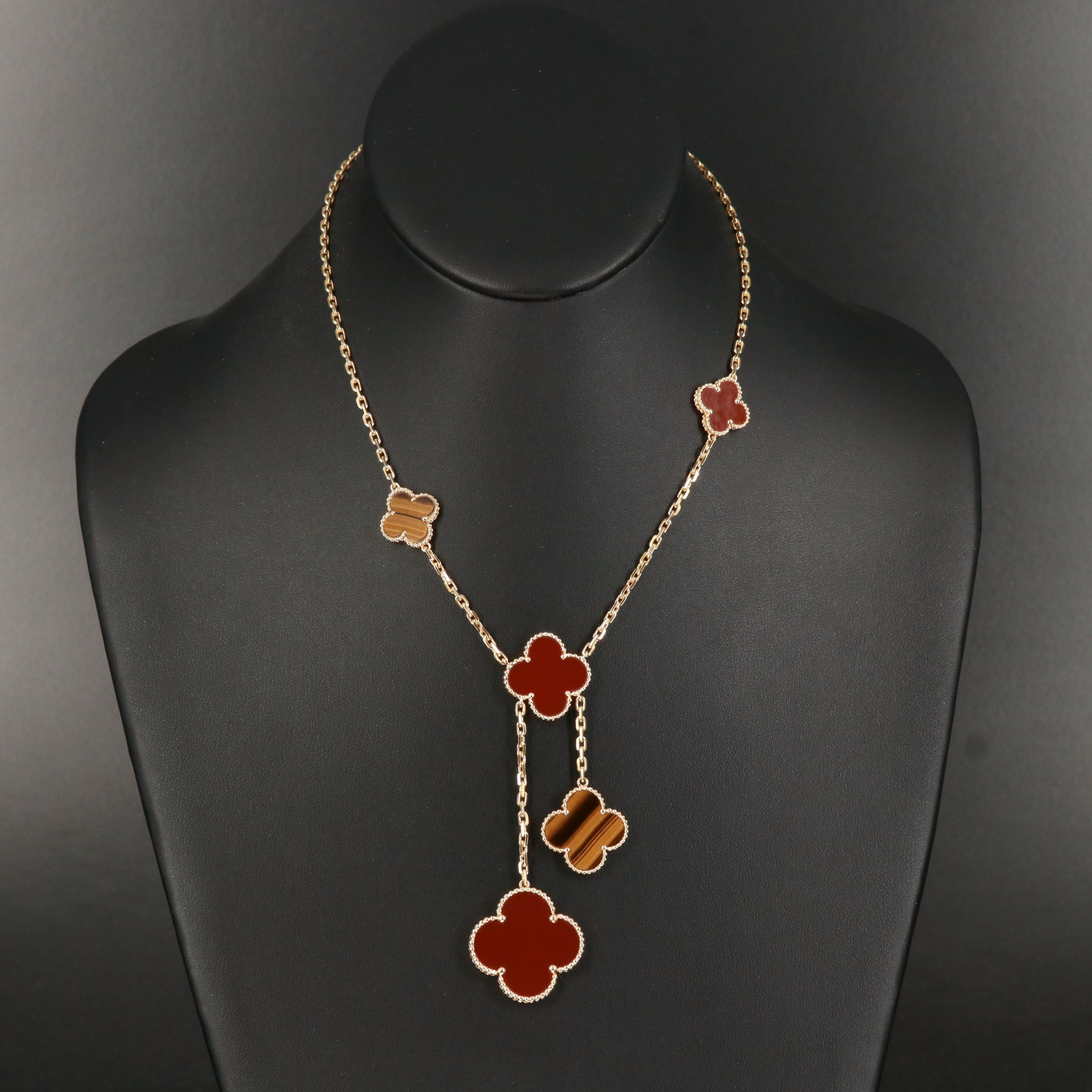 Van Cleef & Arpels "Magic Alhambra" 6 Motif Necklace