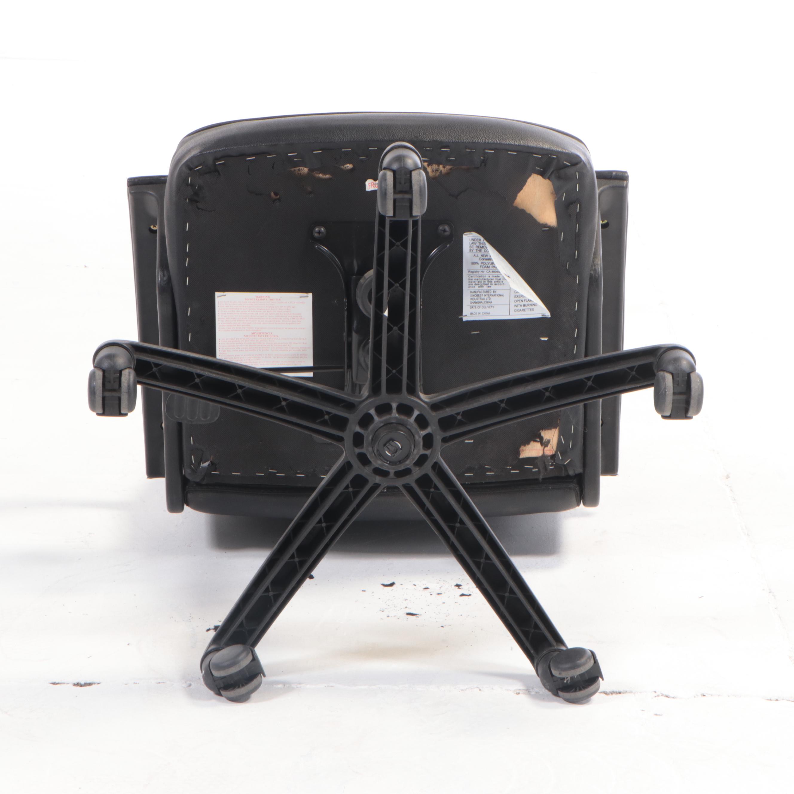 Sinobest International Leather Desk Chair