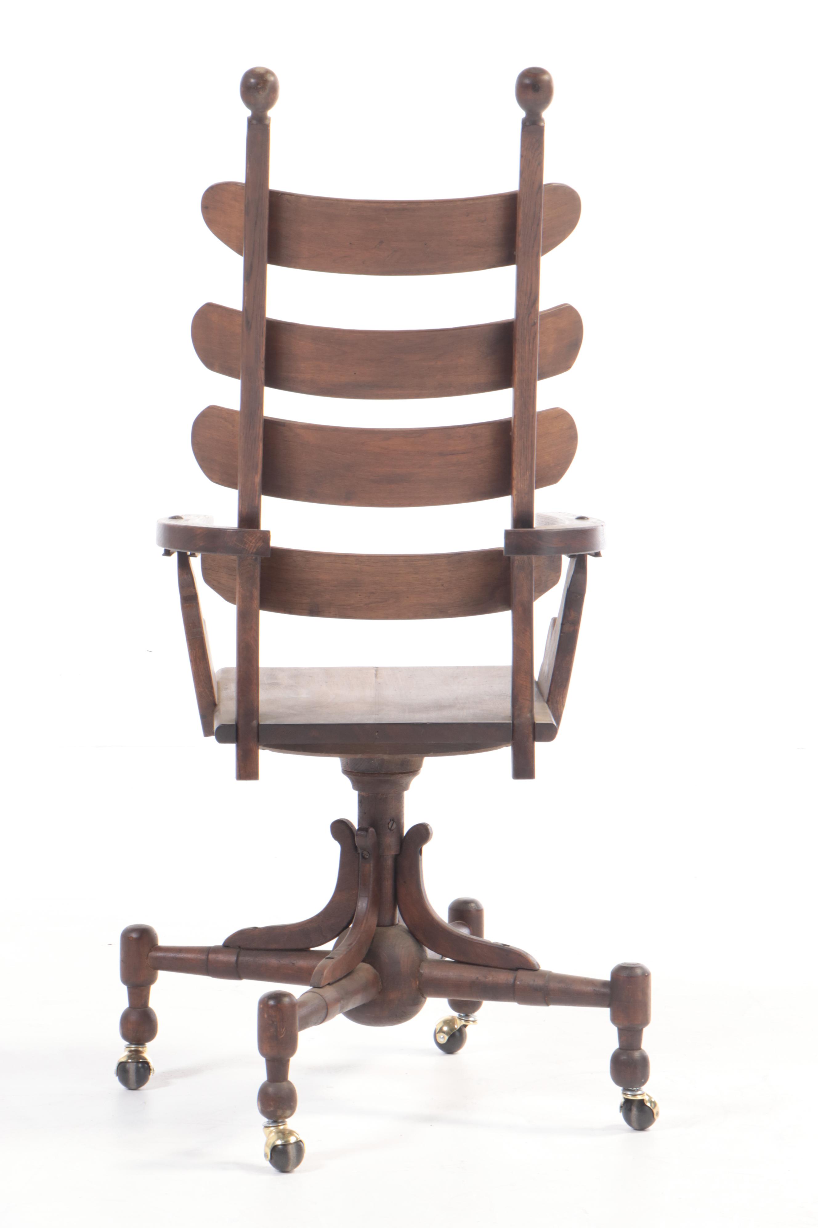 Restoration Hardware-Retailed French Adjustable Dental Chair, Early 20th Century