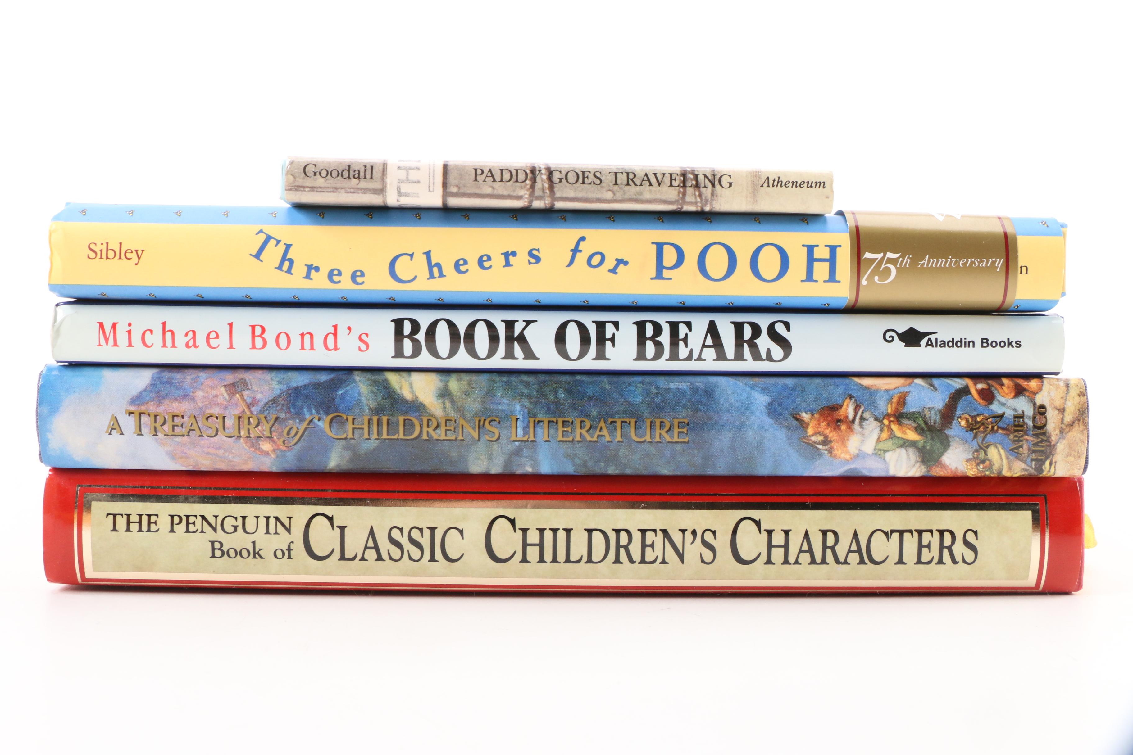 First American Edition "Paddy Foes Traveling" by John Goodall and More Books