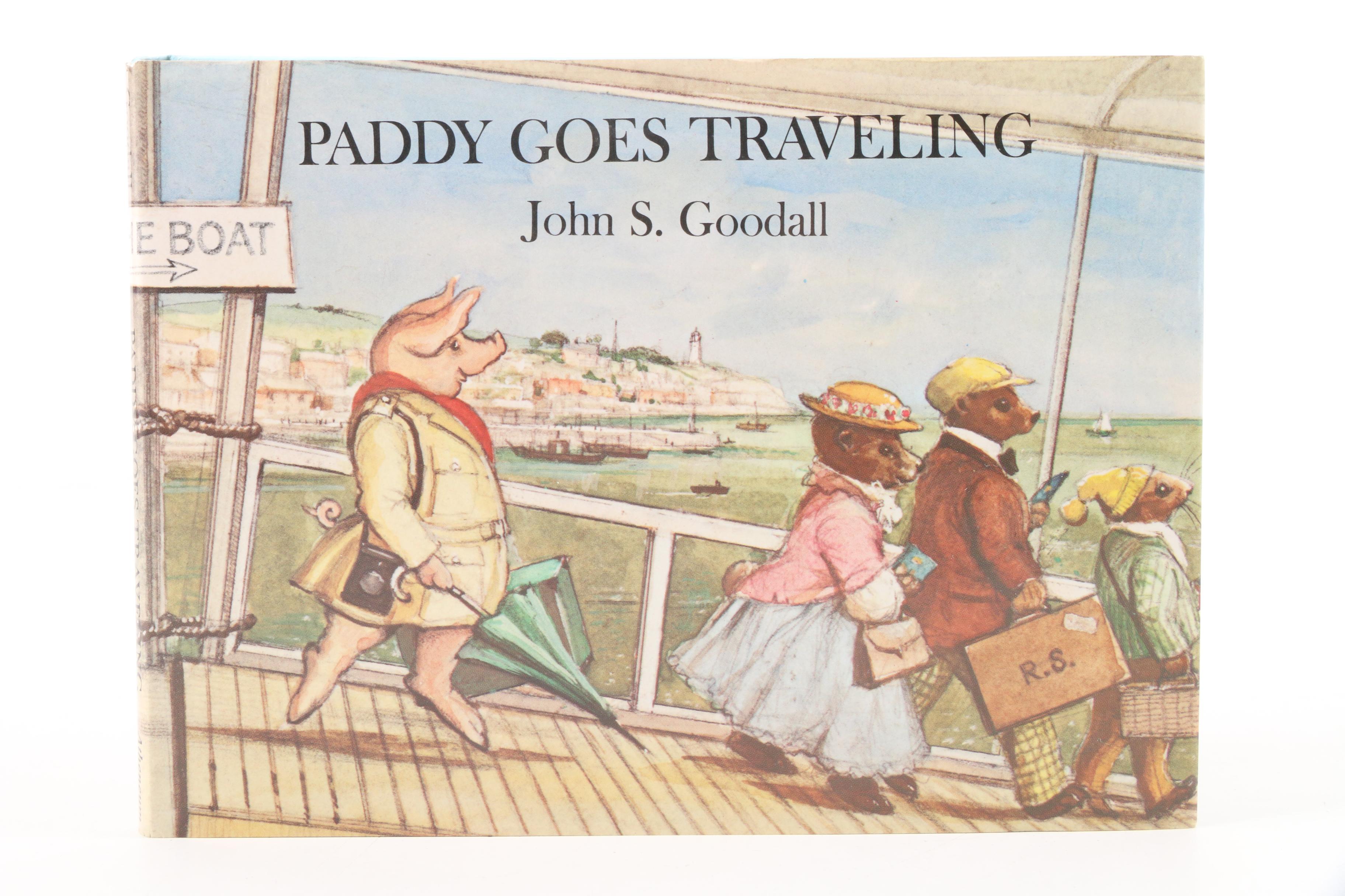 First American Edition "Paddy Foes Traveling" by John Goodall and More Books