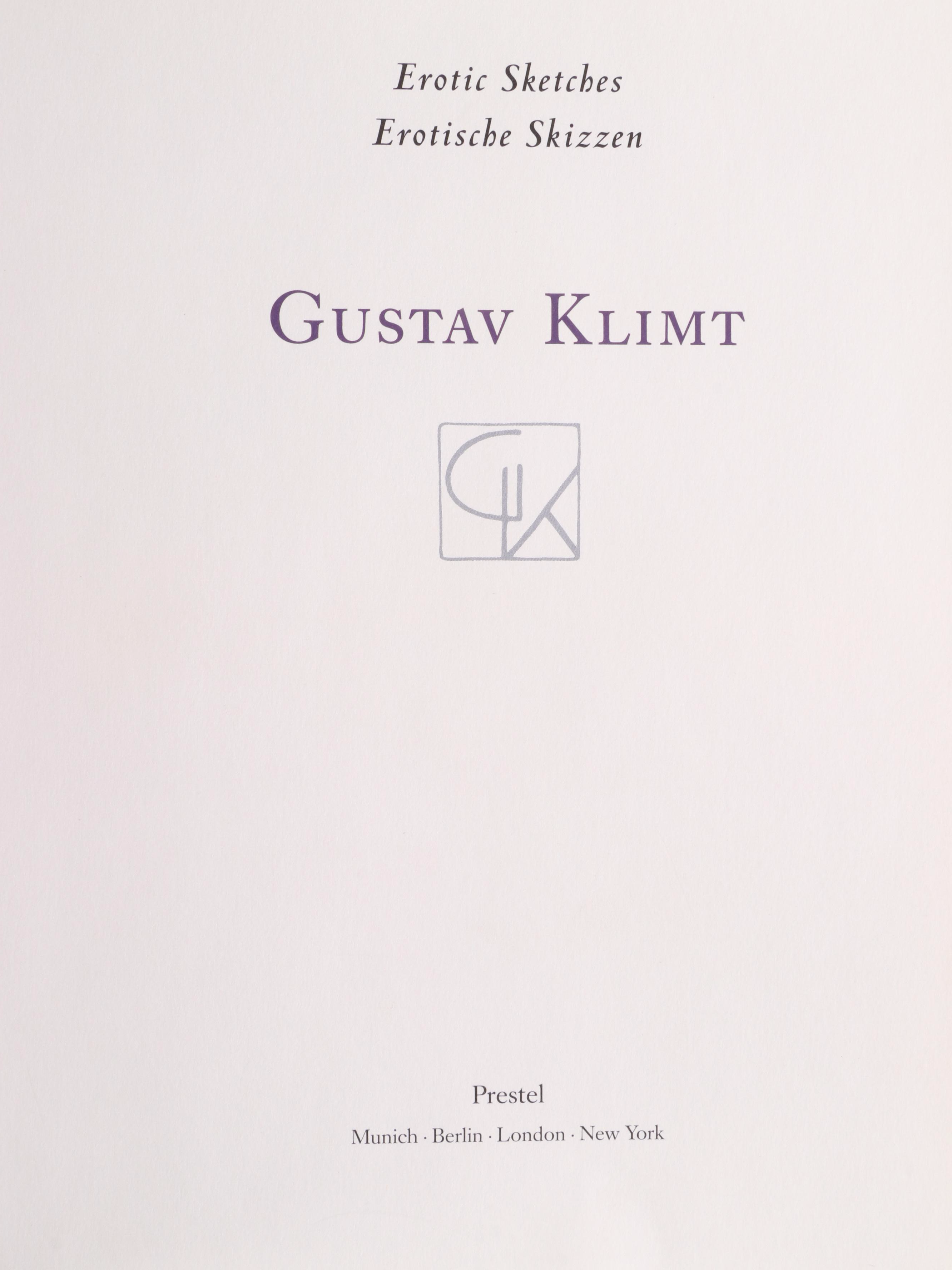 "Gustav Klimt" by Werner Hofmann and "Erotic Sketches" by Gustav Klimt