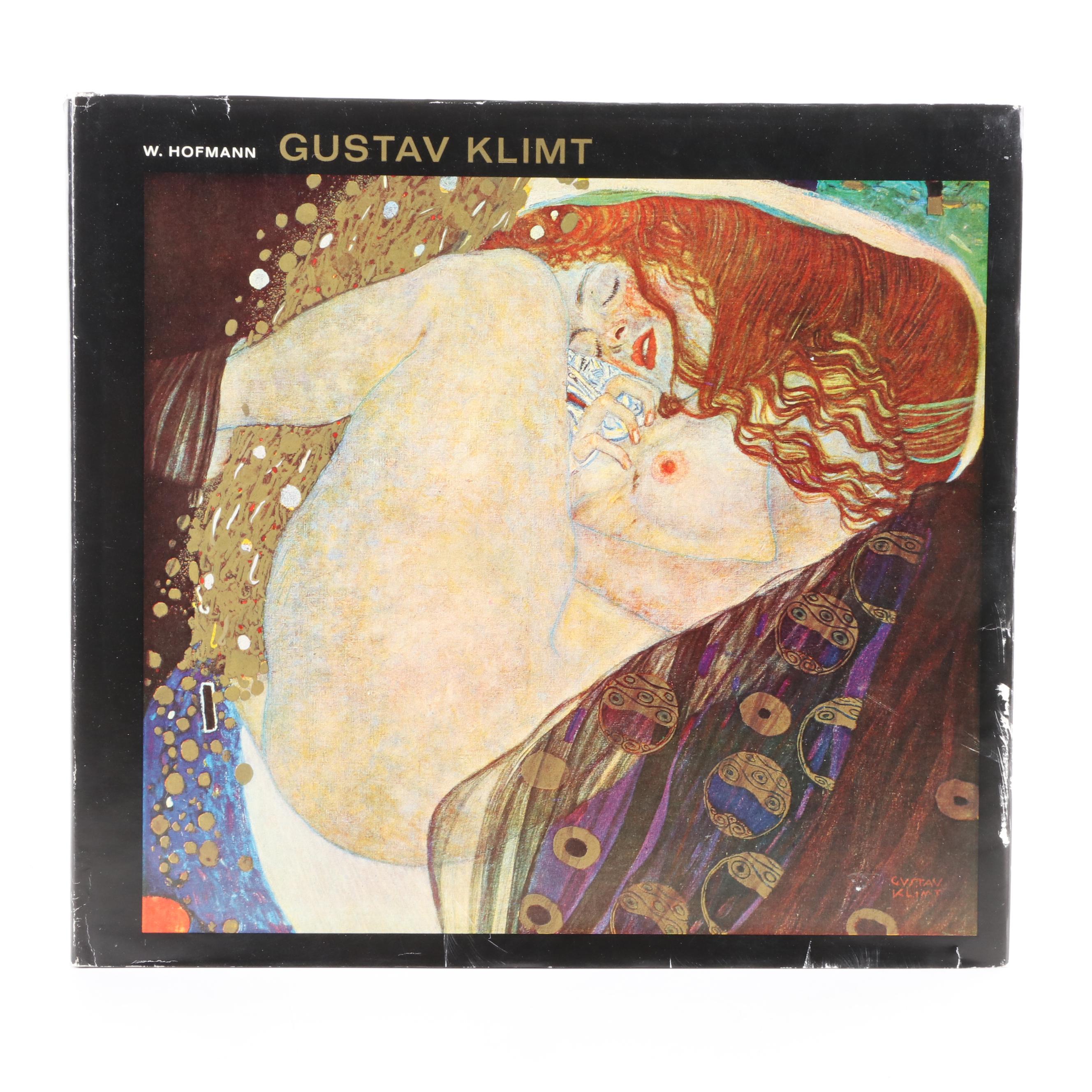 "Gustav Klimt" by Werner Hofmann and "Erotic Sketches" by Gustav Klimt