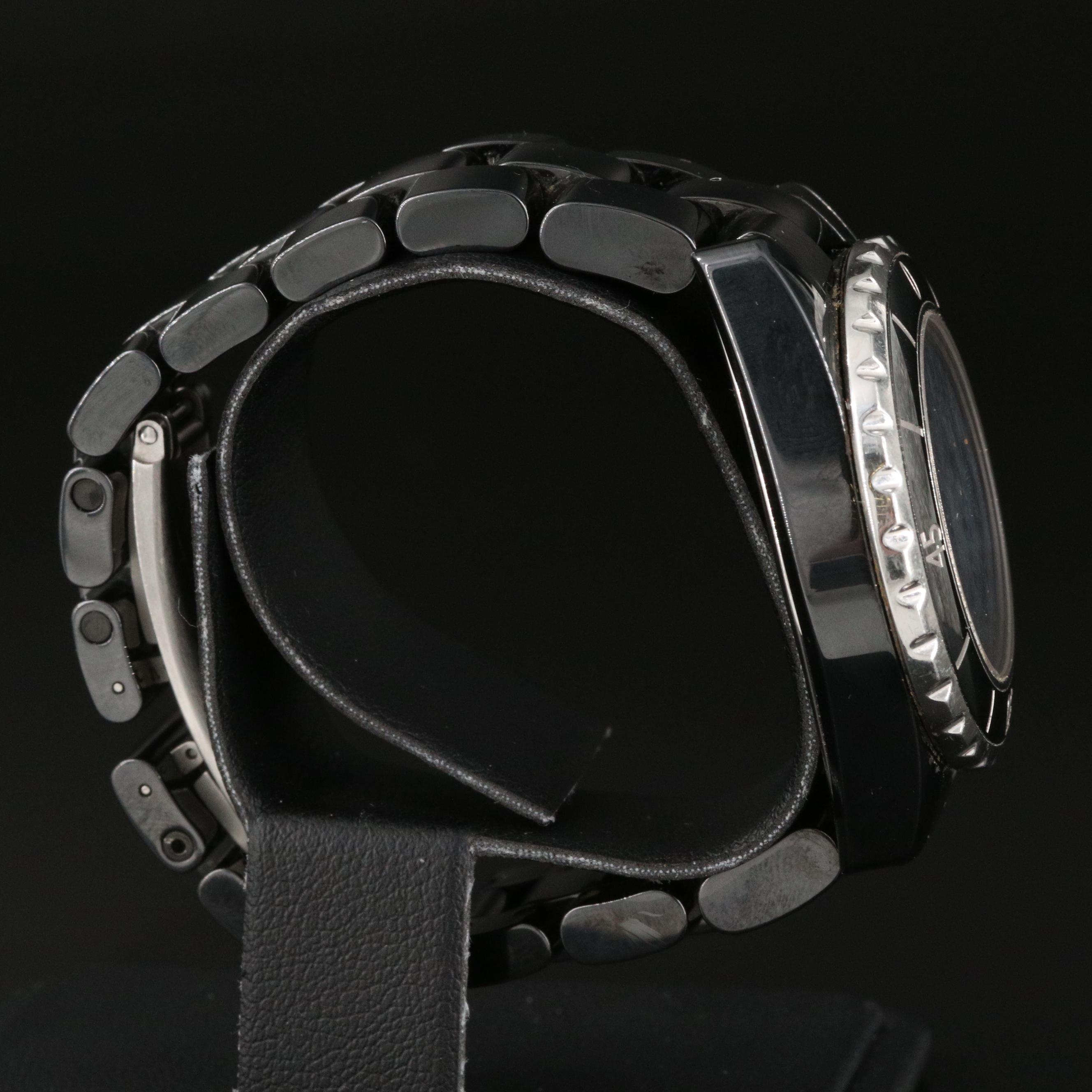 Chanel J12 with Date Stainless Steel and Ceramic Watch