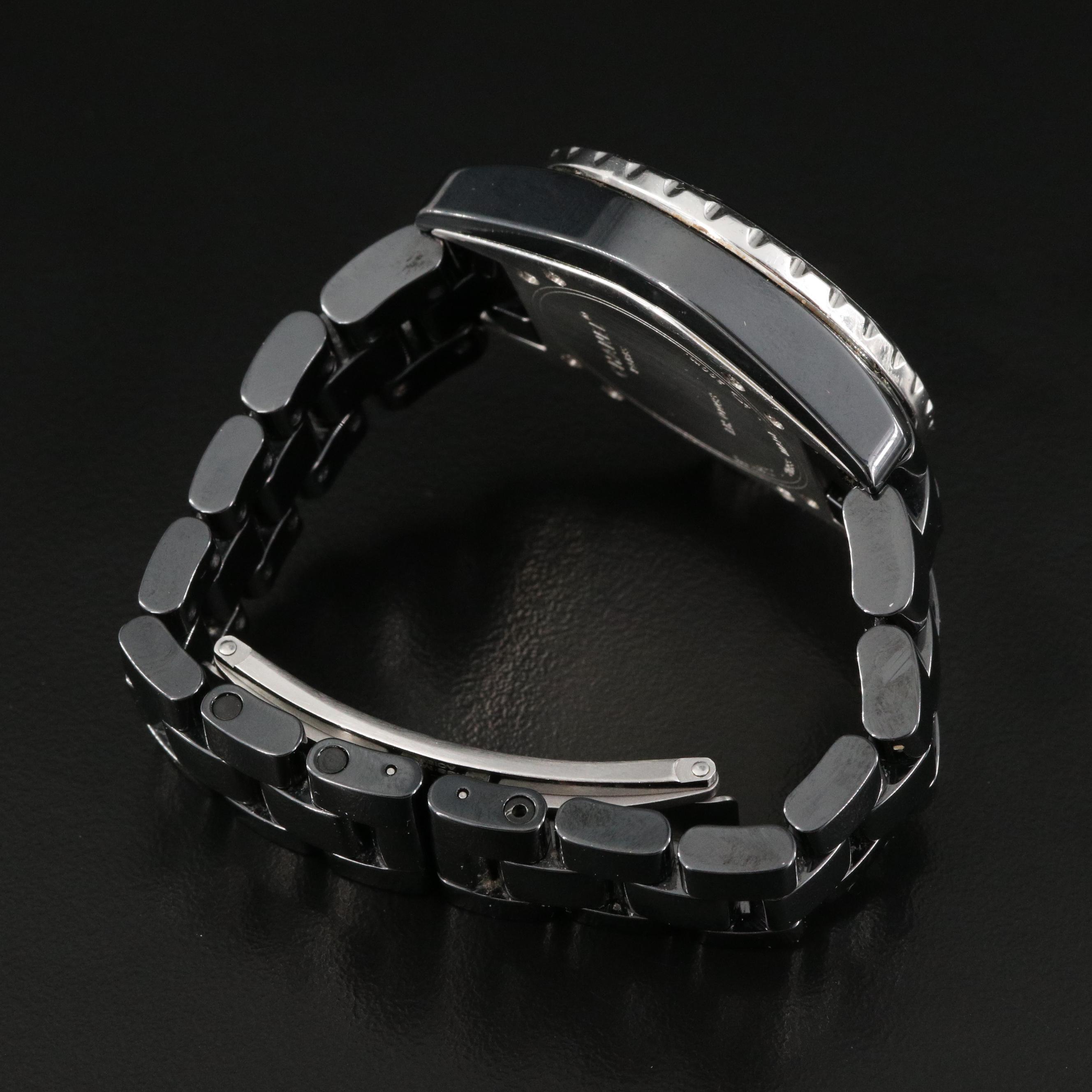 Chanel J12 with Date Stainless Steel and Ceramic Watch