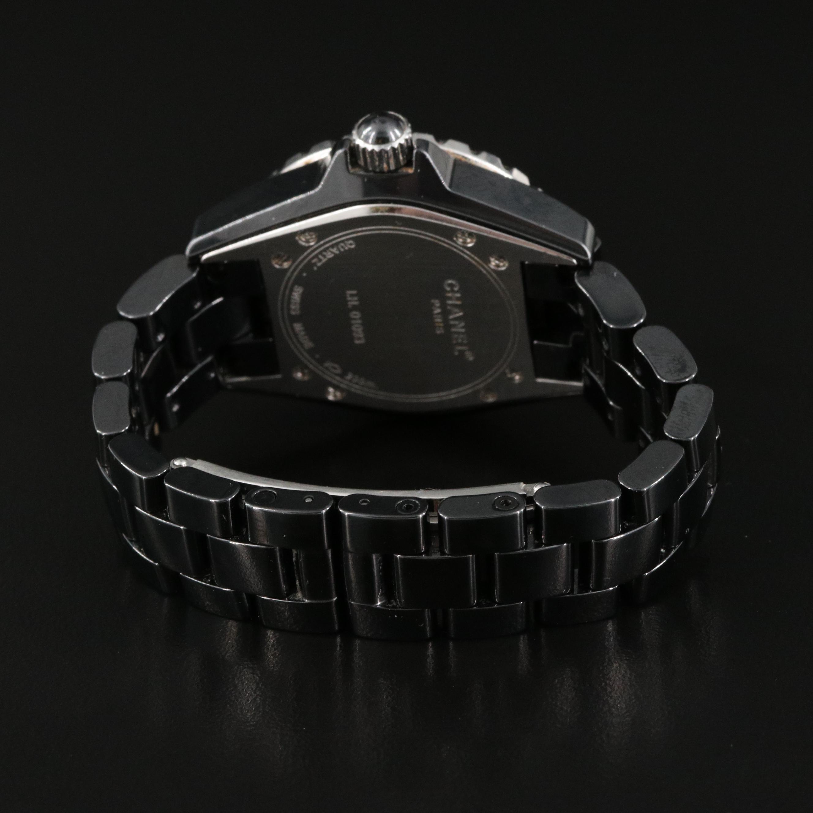 Chanel J12 with Date Stainless Steel and Ceramic Watch