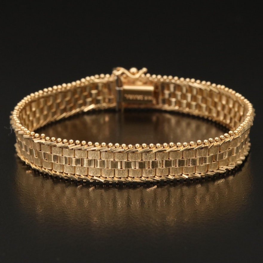 14K Riccio Chain Bracelet