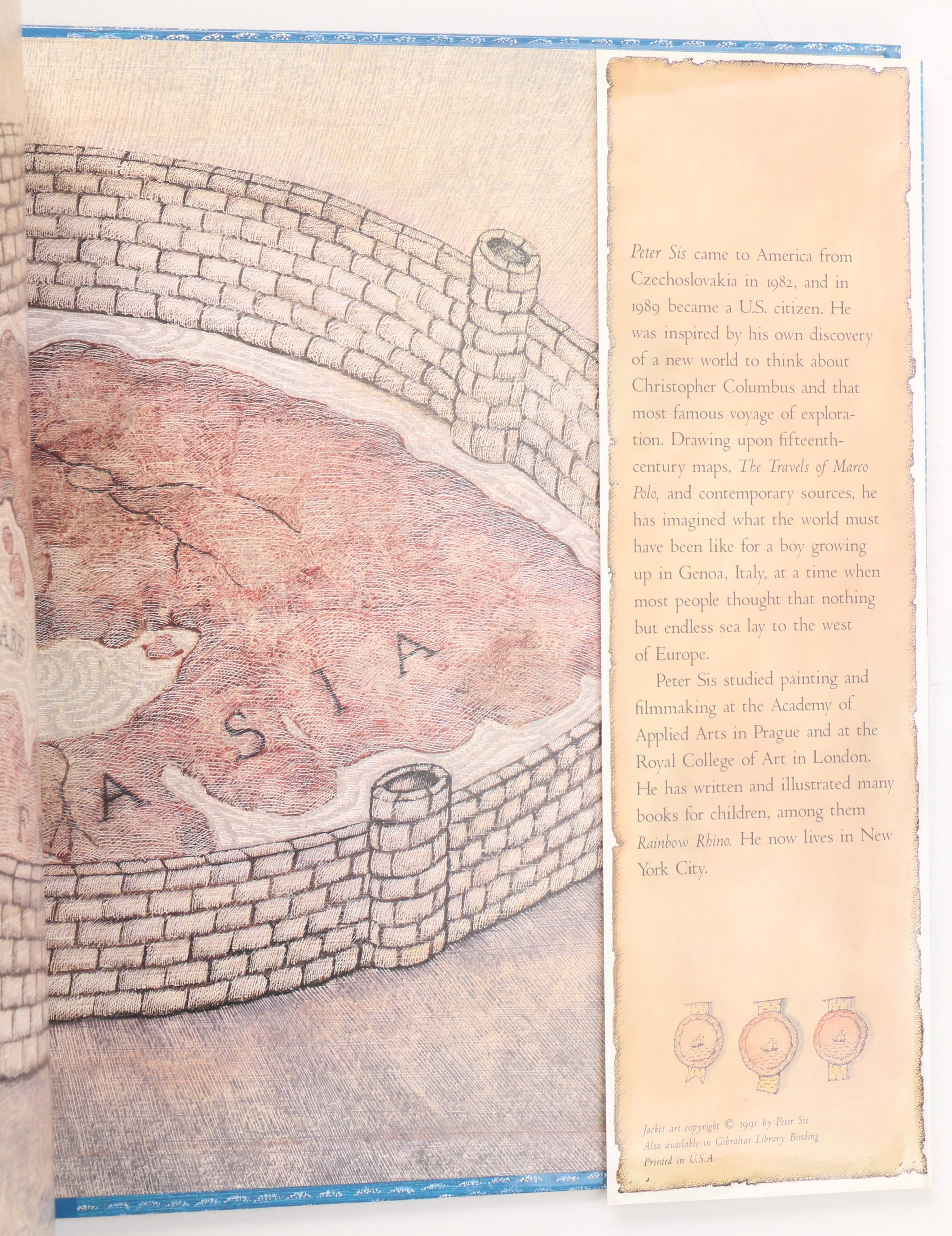 First Edition "Follow the Dream" by Peter Sis and More Children's Books