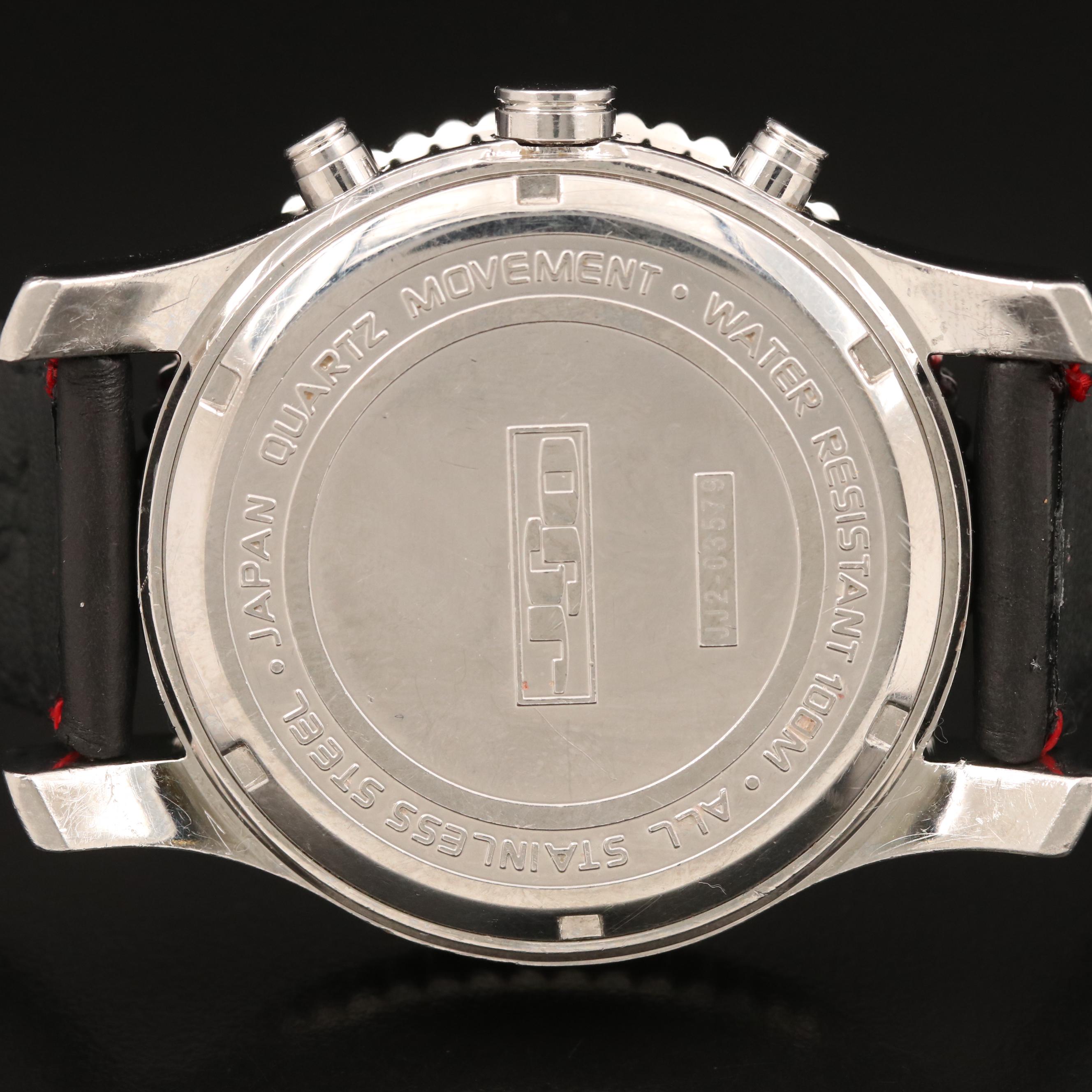 Stainless Steel JoJo Diamond Chronograph Watch