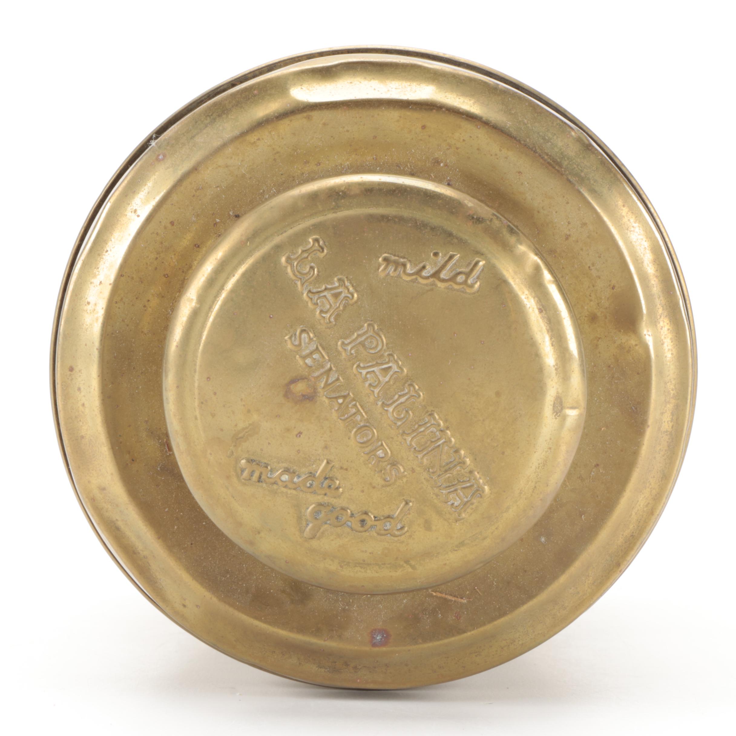 La Palina Senators Cigar Tins Including Factory 513 Stamp