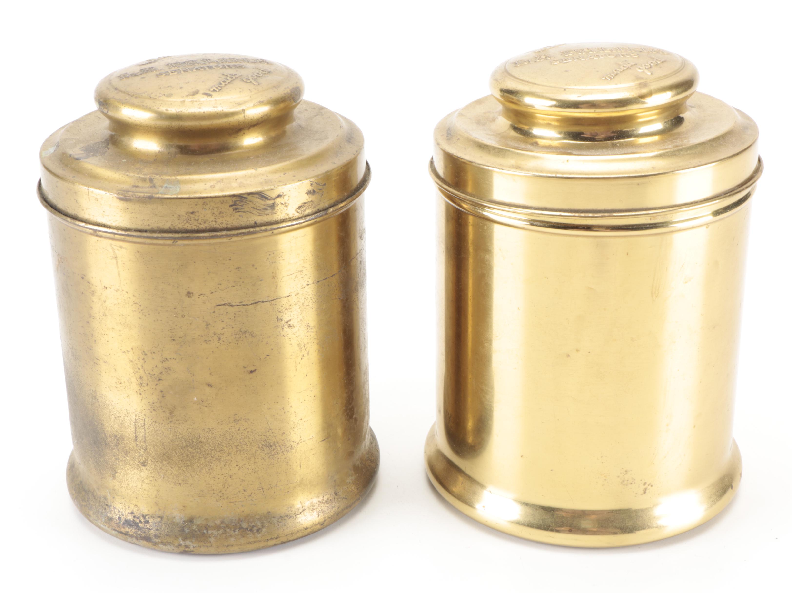 La Palina Senators Cigar Tins Including Factory 513 Stamp