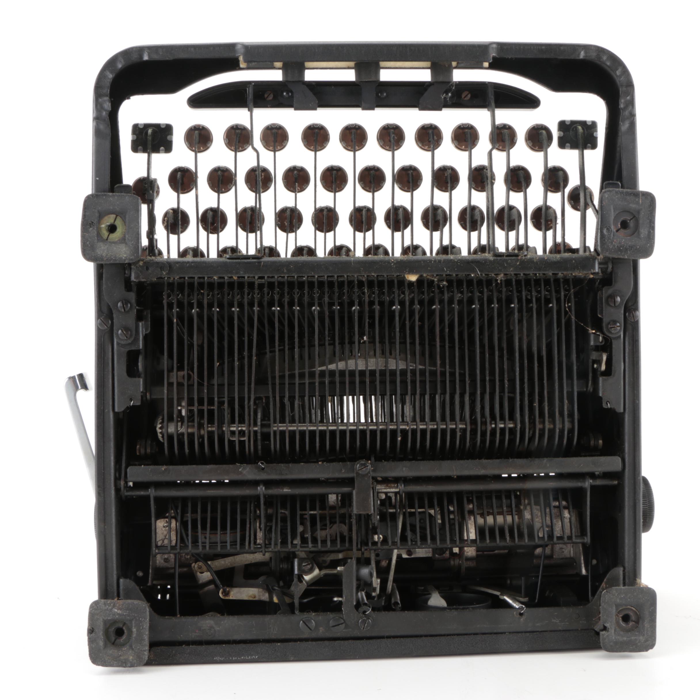 Royal Aristocrat Portable Typewriter with Case