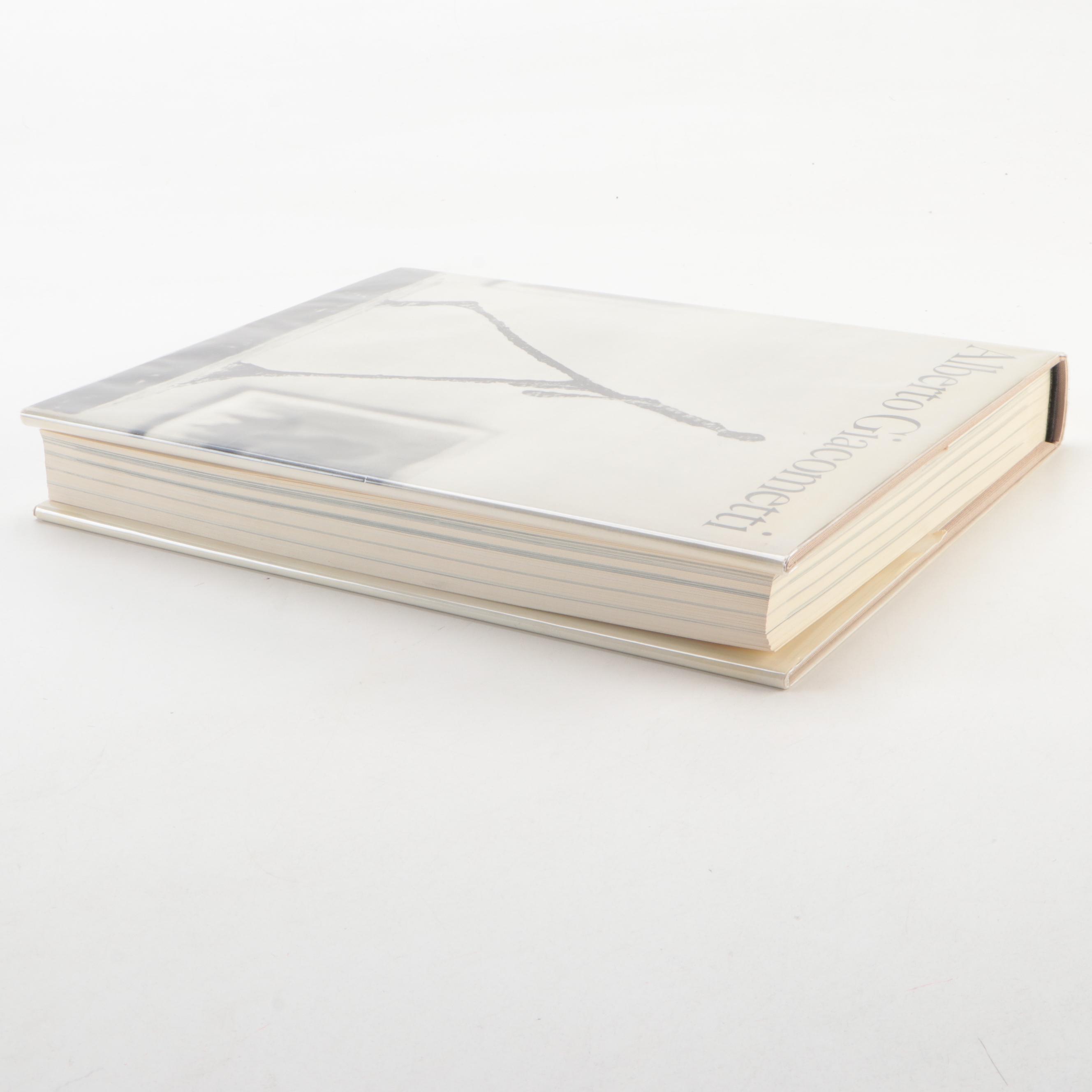 Illustrated "Alberto Giacometti" by Reinhold Hohl, 1971