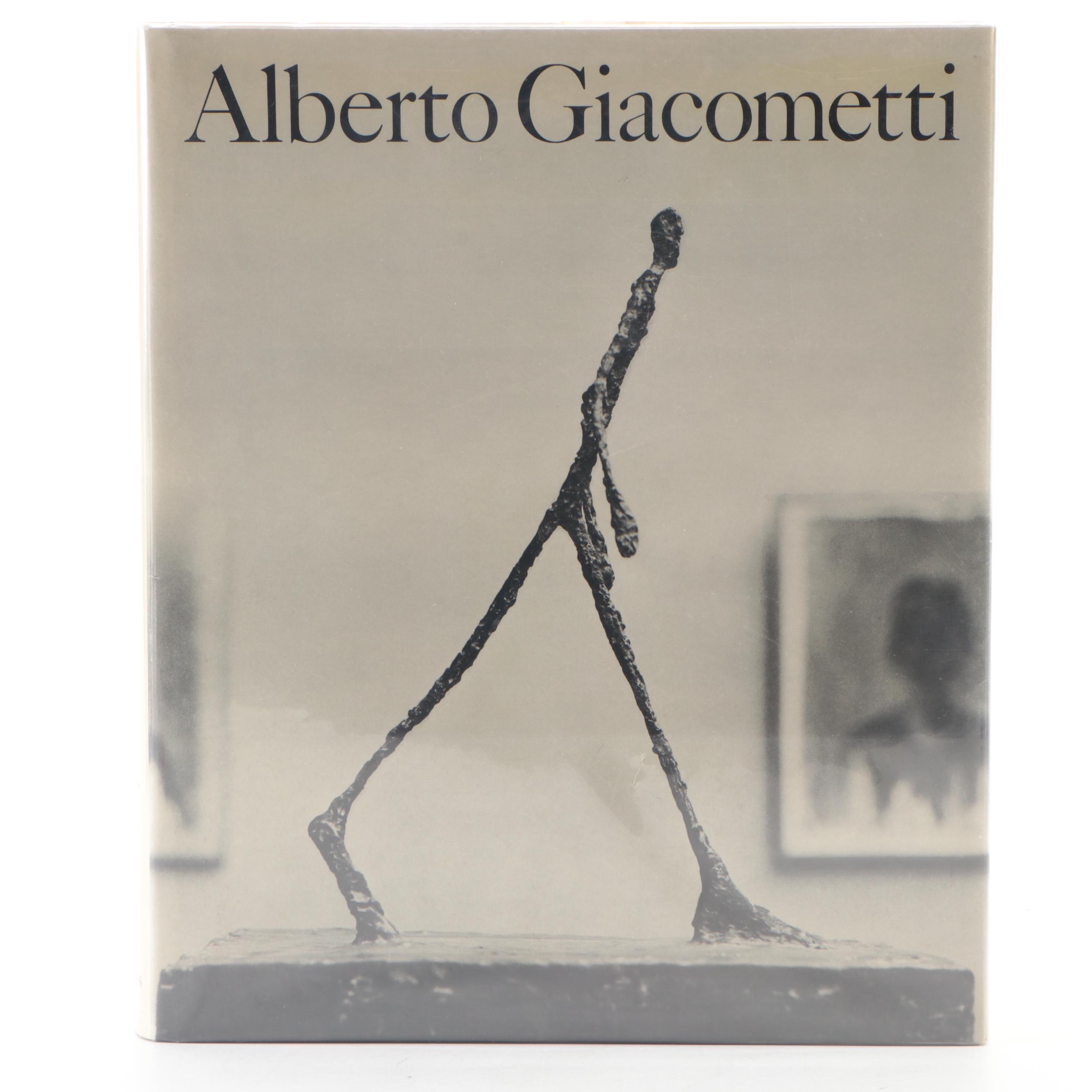 Illustrated "Alberto Giacometti" by Reinhold Hohl, 1971
