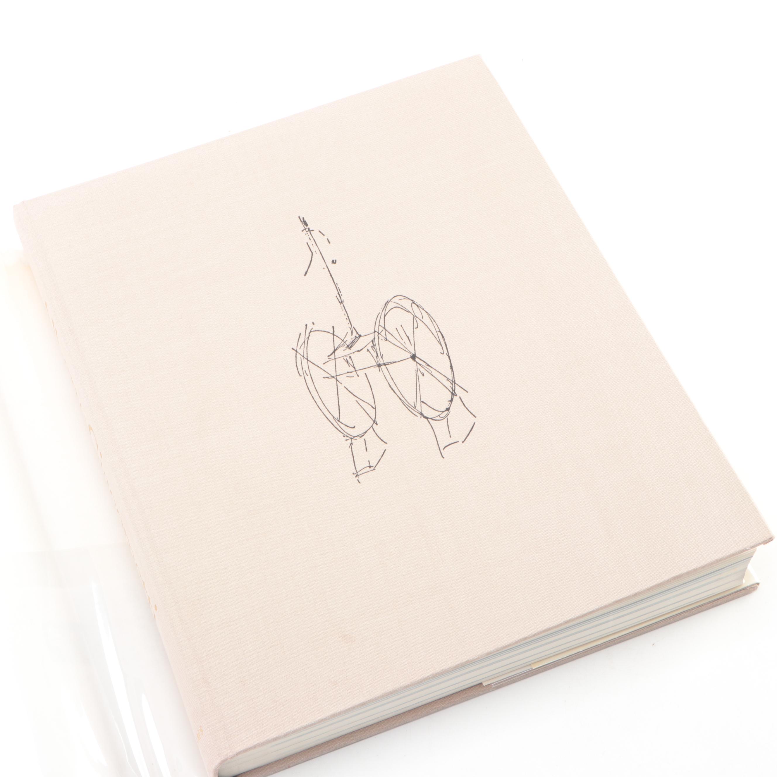 Illustrated "Alberto Giacometti" by Reinhold Hohl, 1971