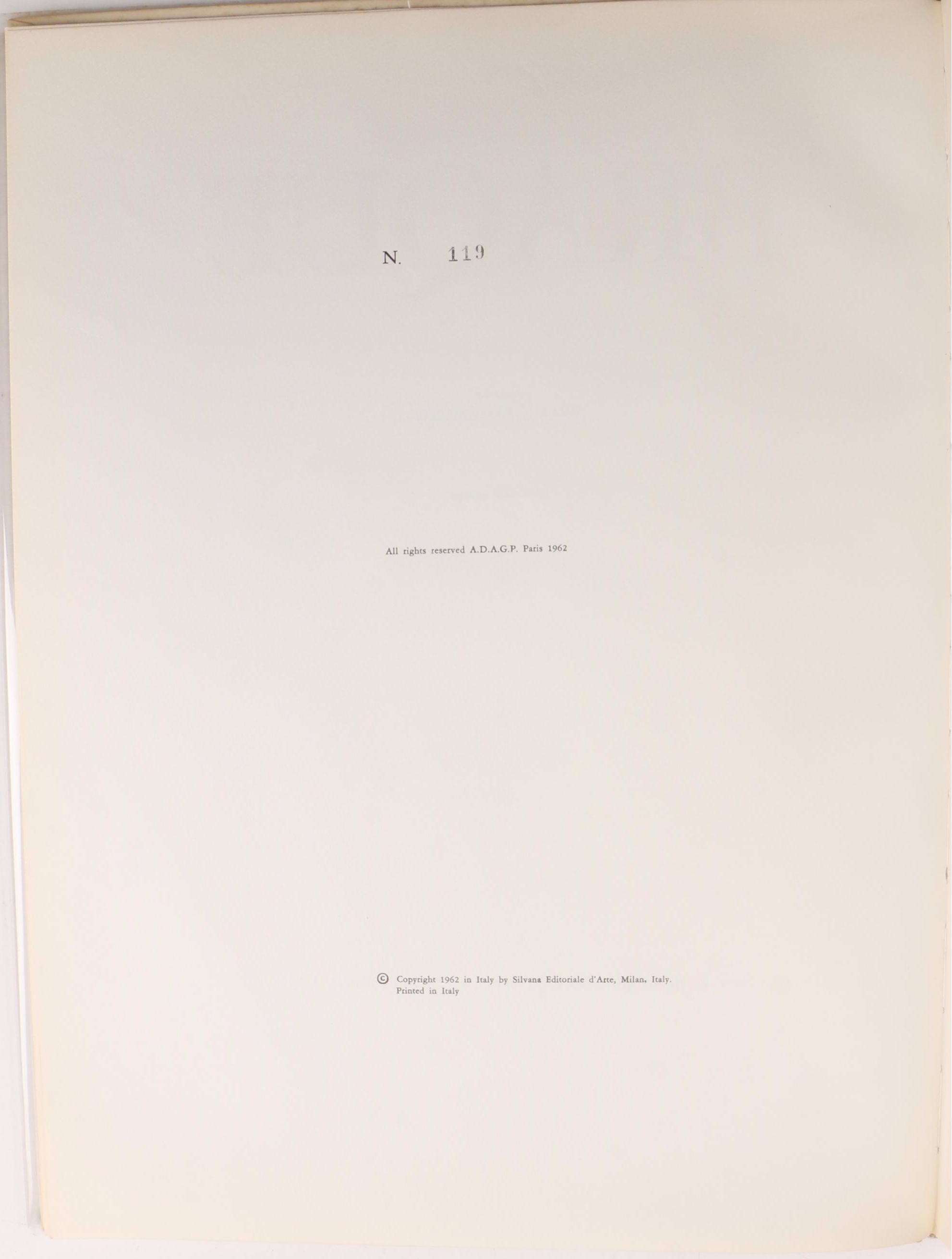 Limited Edition "Braque" by Will Grohmann, 1972