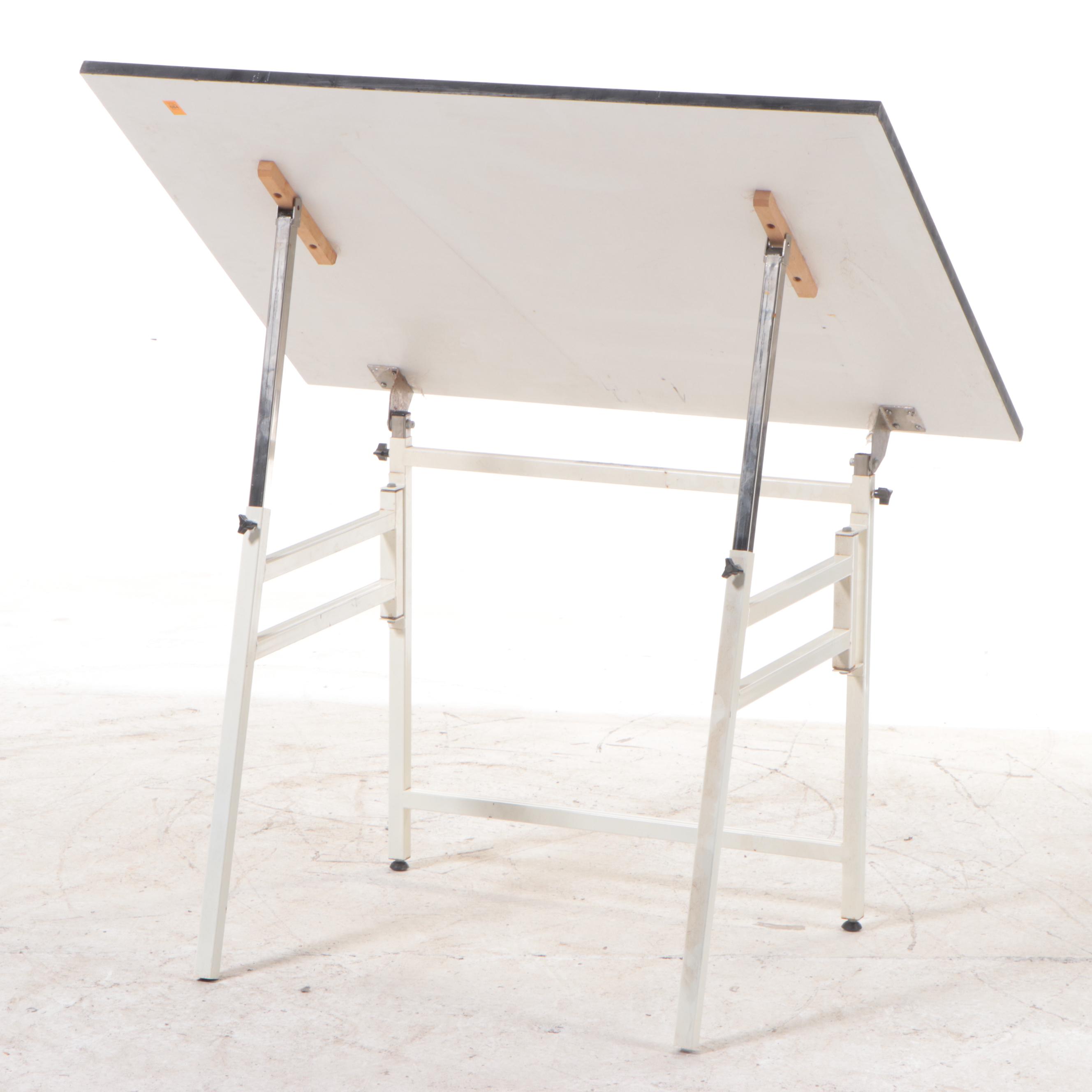 Alvin "Space Saver" Folding Laminate Drafting Table