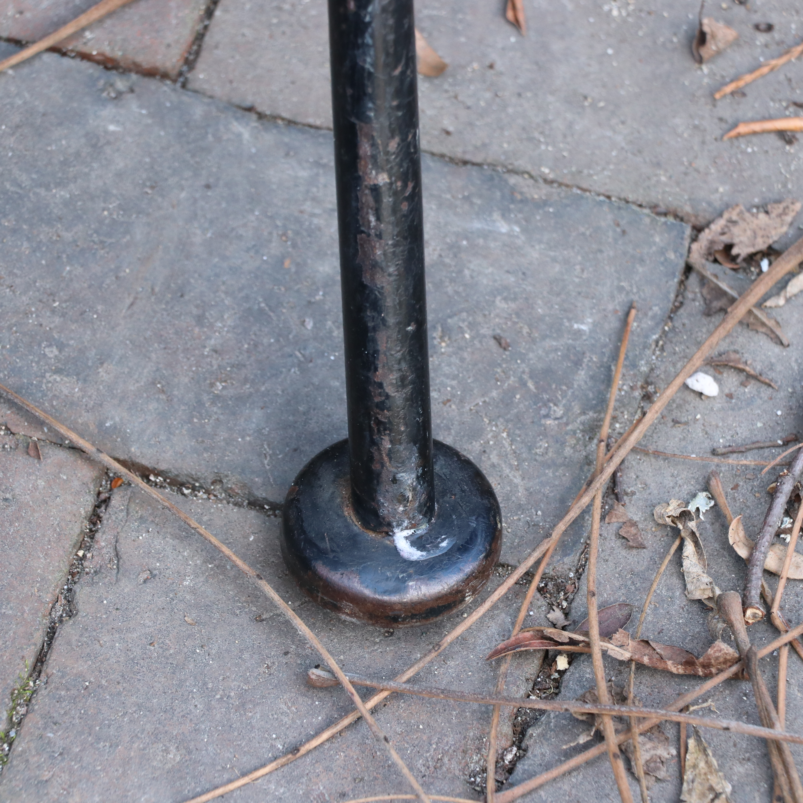 Repurposed Cast Iron Singer Sewing Base Table and Bistro Dining Chairs