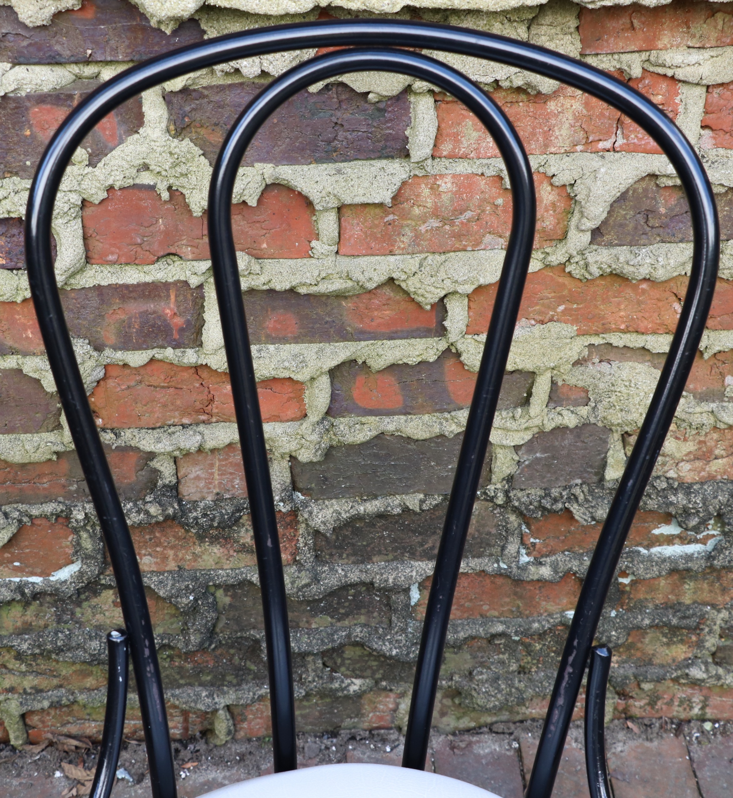 Repurposed Cast Iron Singer Sewing Base Table and Bistro Dining Chairs