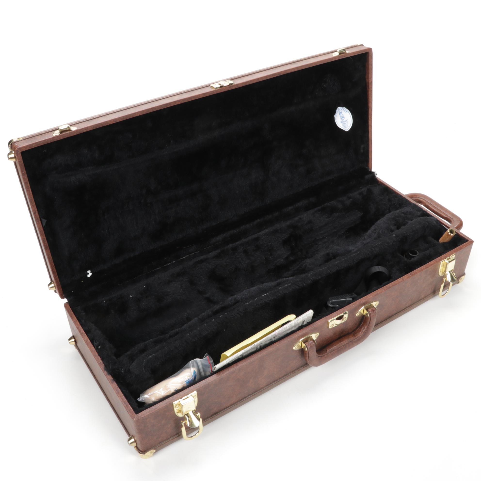 Vespro Brass Soprano Saxophone and Accessories