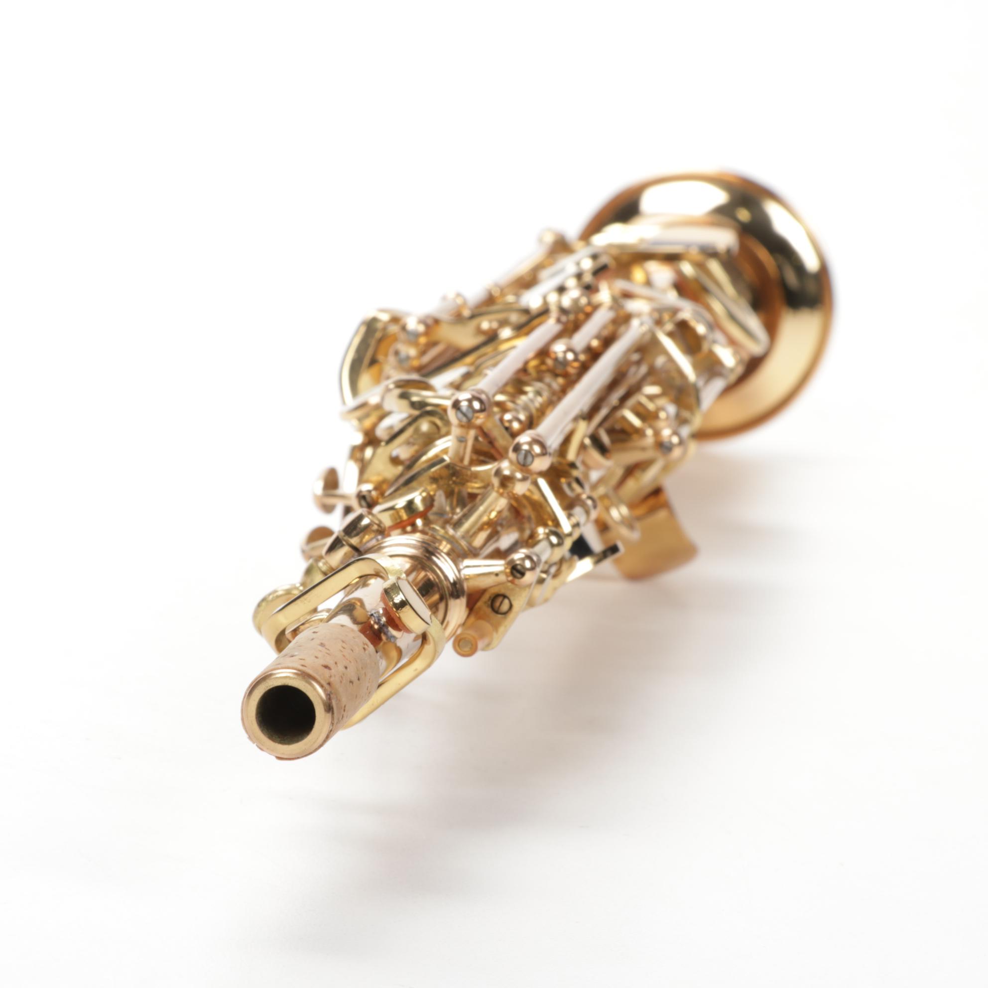 Vespro Brass Soprano Saxophone and Accessories