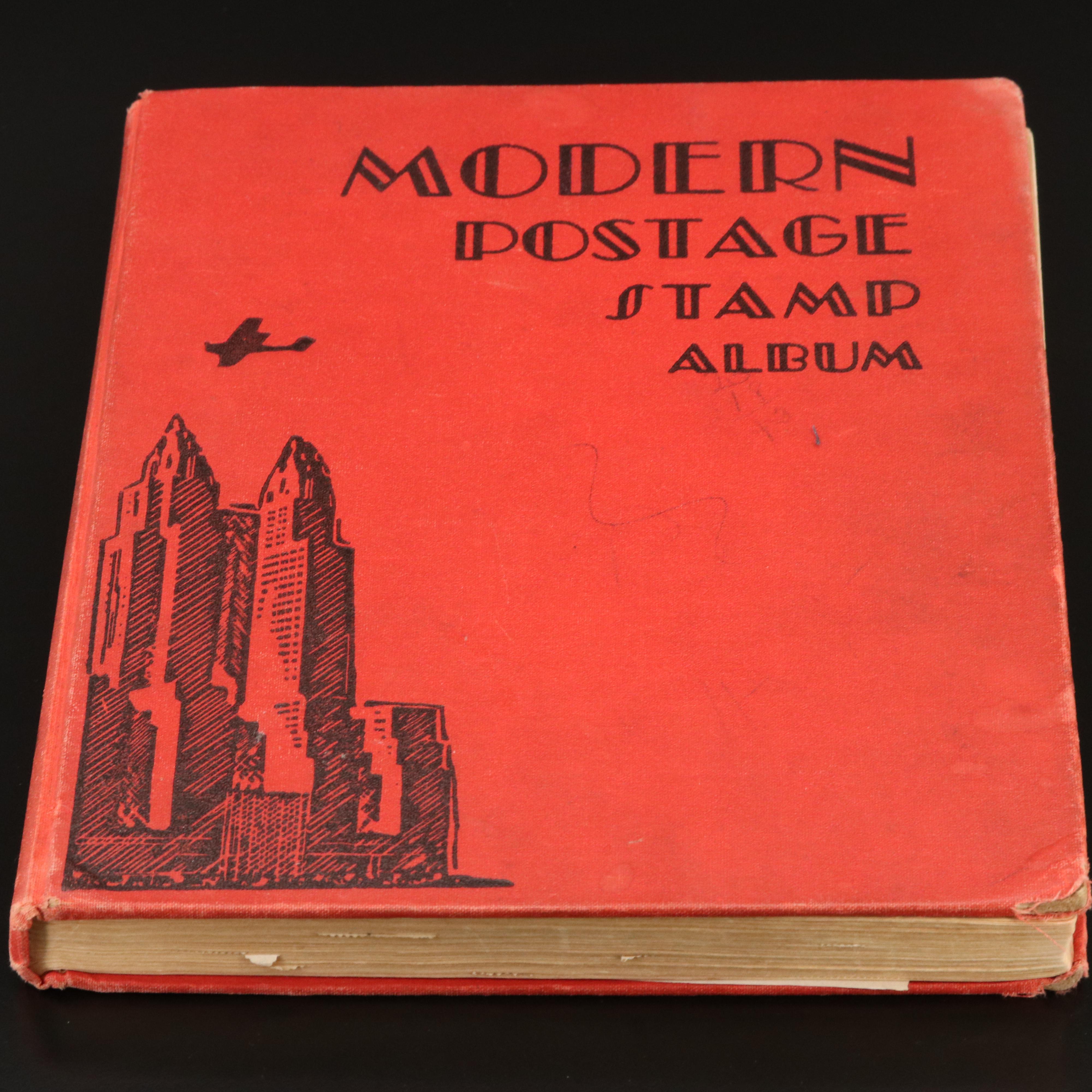 "Modern Postage Stamp" Album of International Stamps