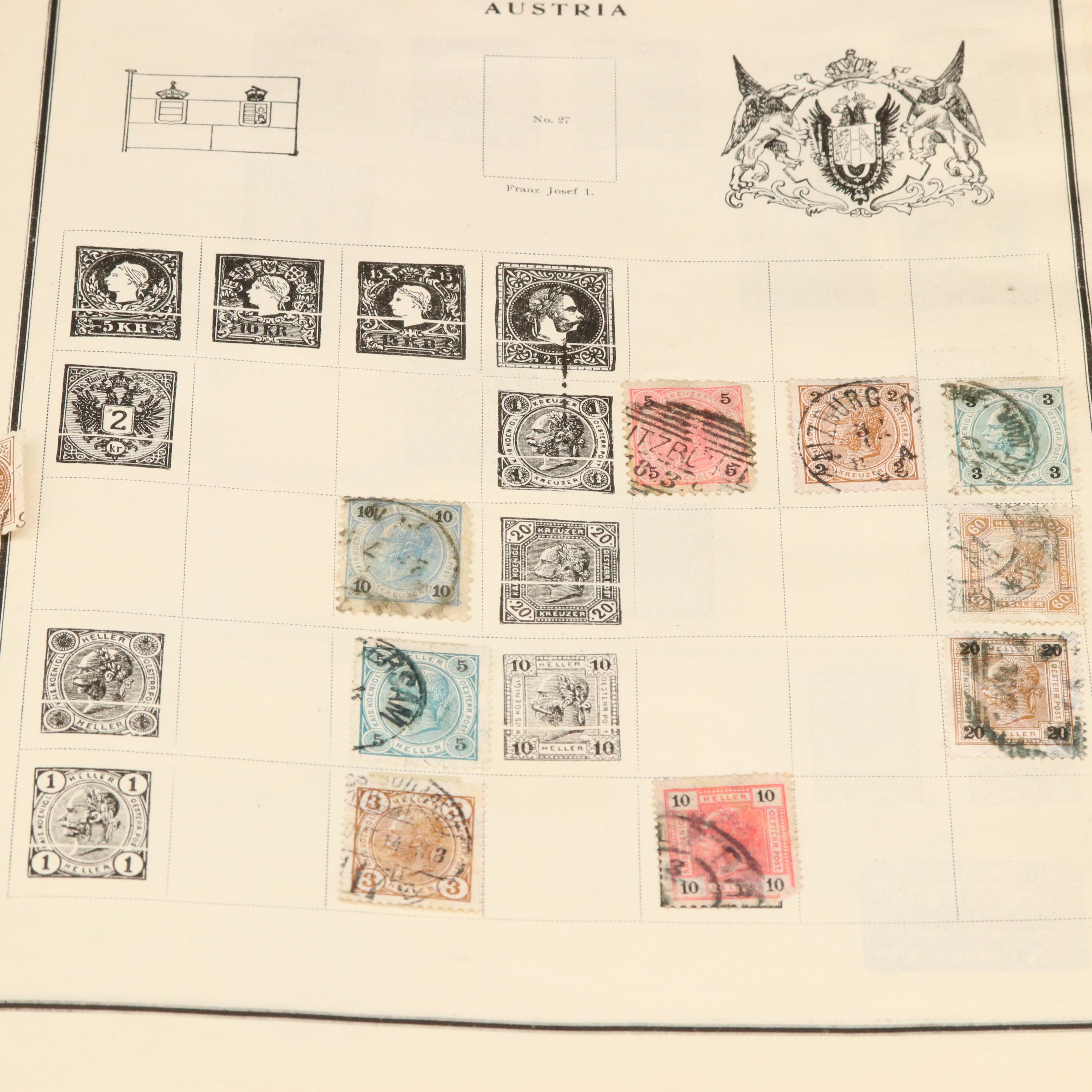 "Modern Postage Stamp" Album of International Stamps