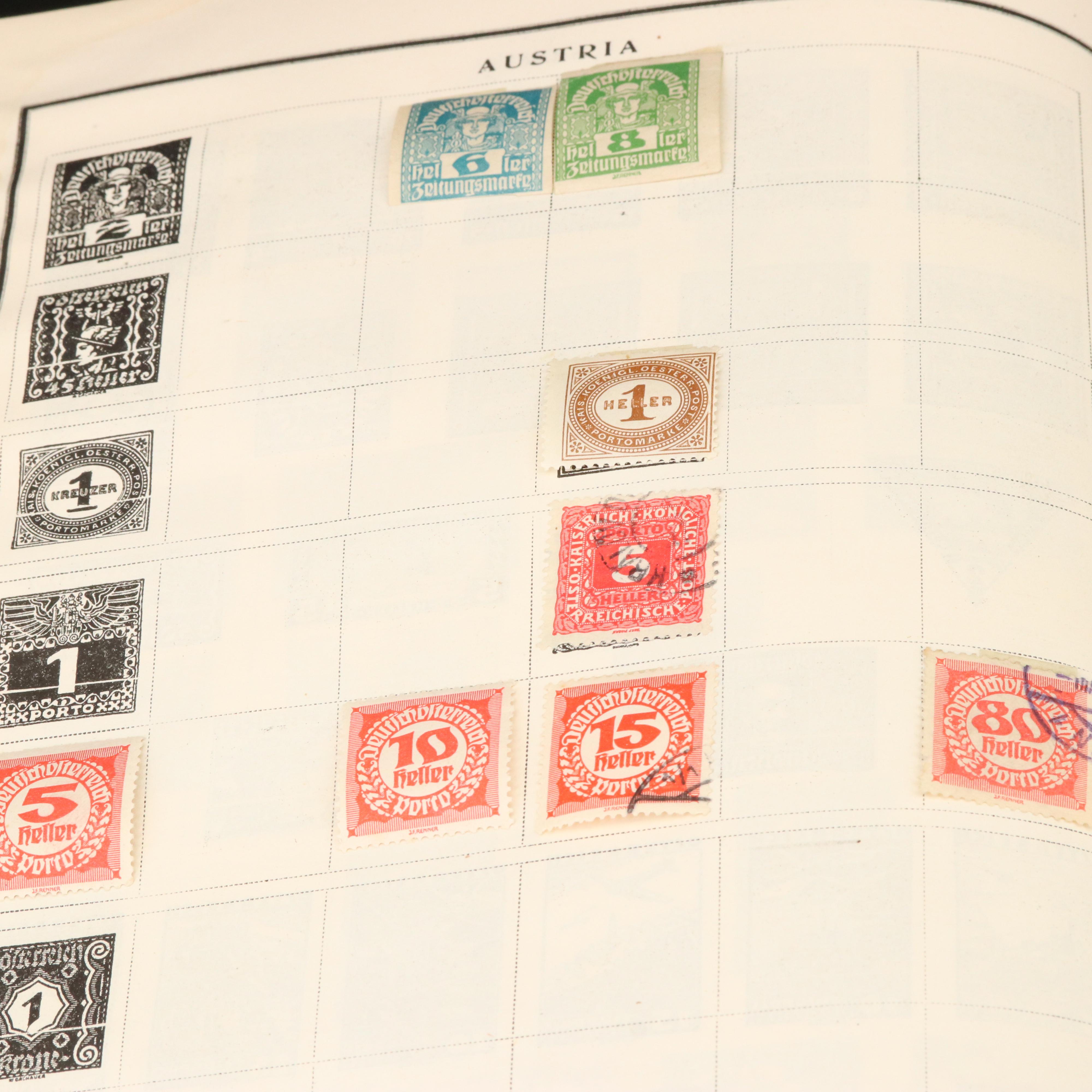 "Modern Postage Stamp" Album of International Stamps