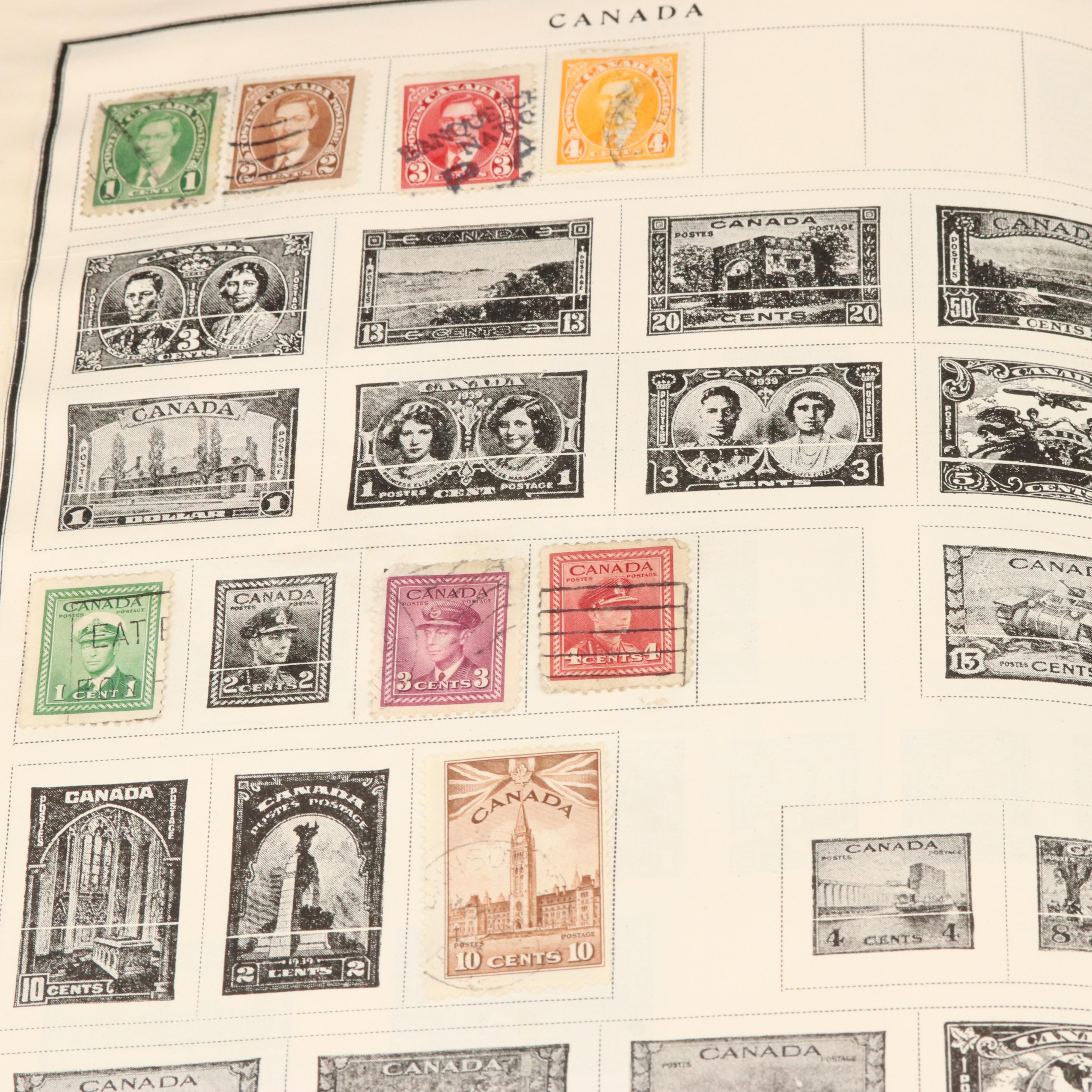 "Modern Postage Stamp" Album of International Stamps