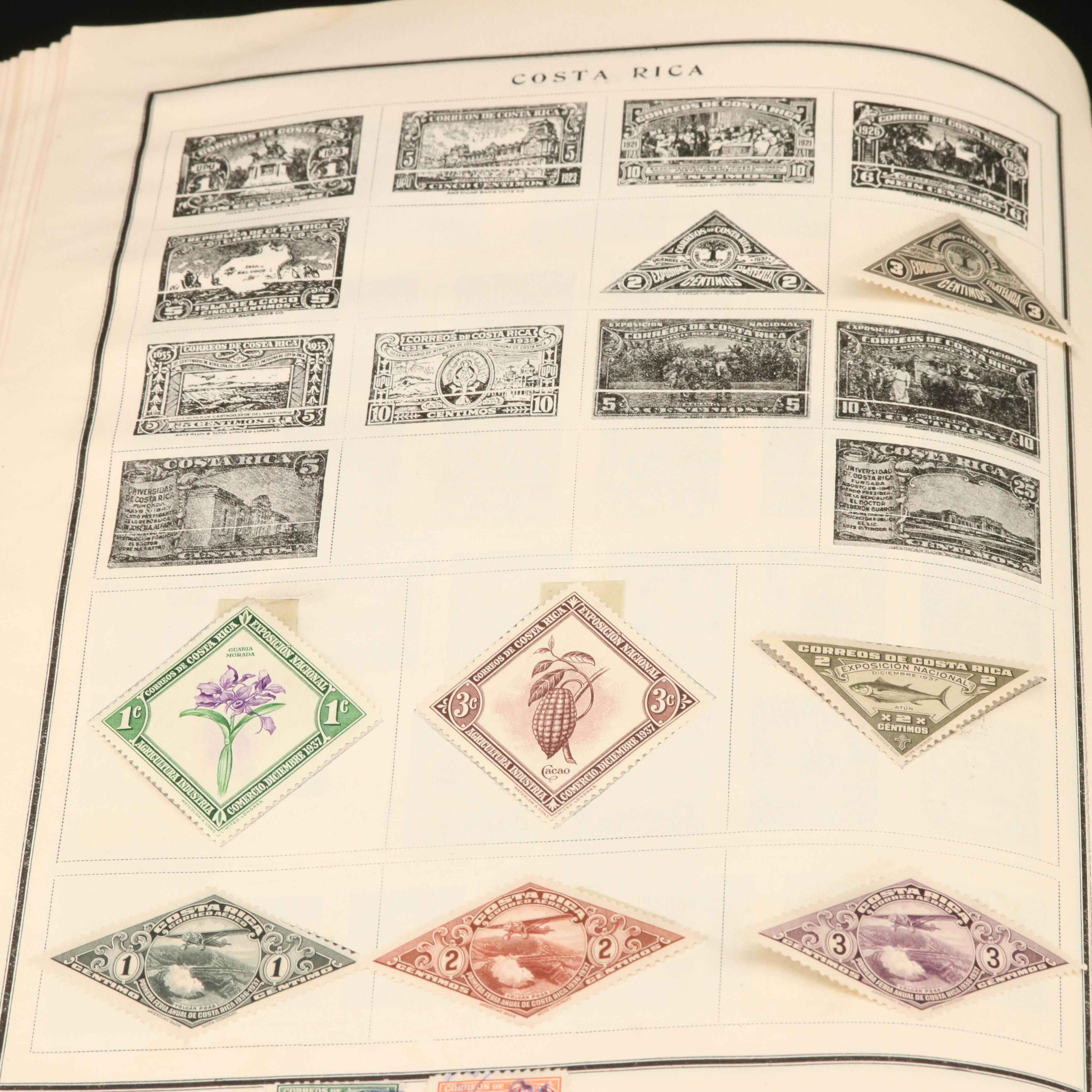 "Modern Postage Stamp" Album of International Stamps