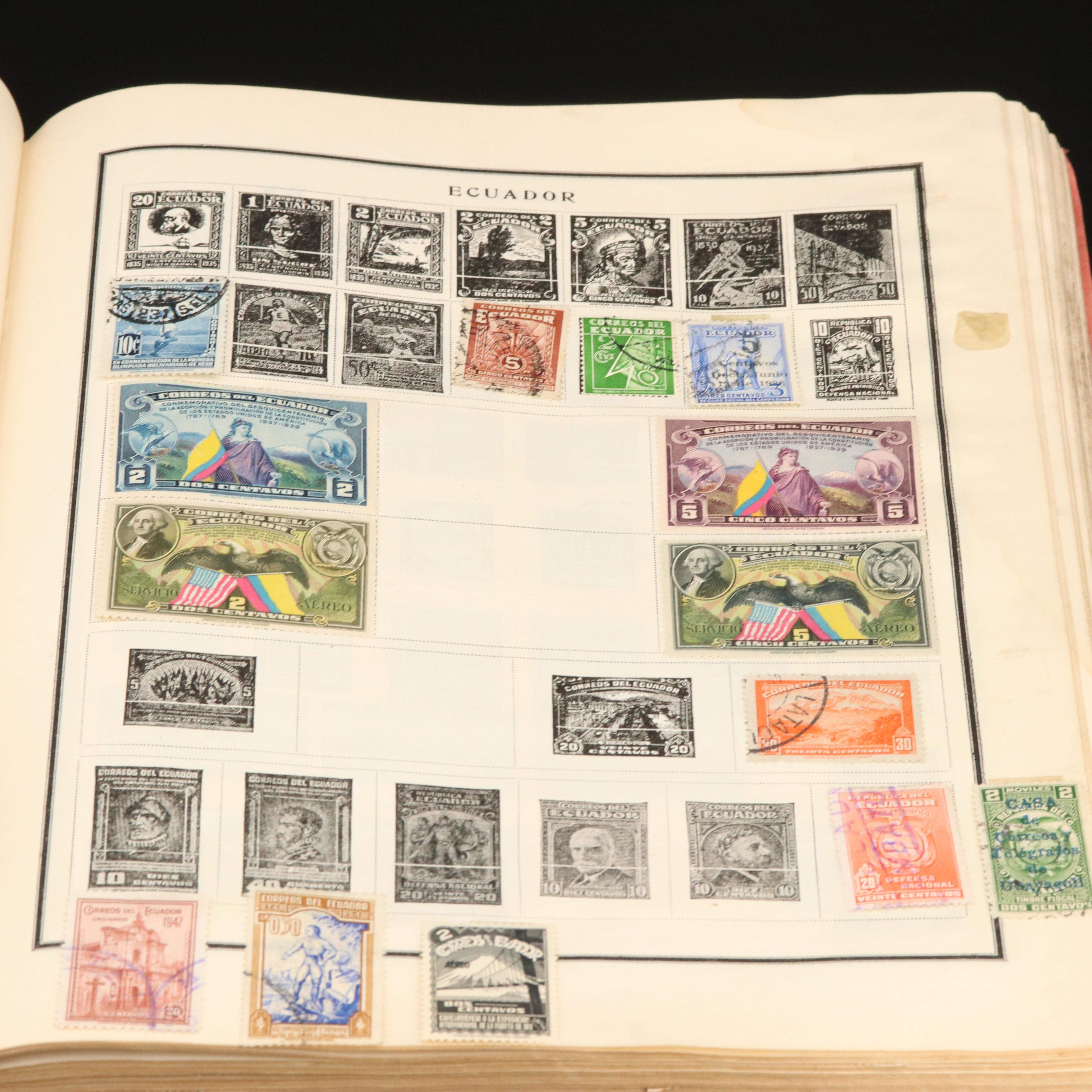 "Modern Postage Stamp" Album of International Stamps