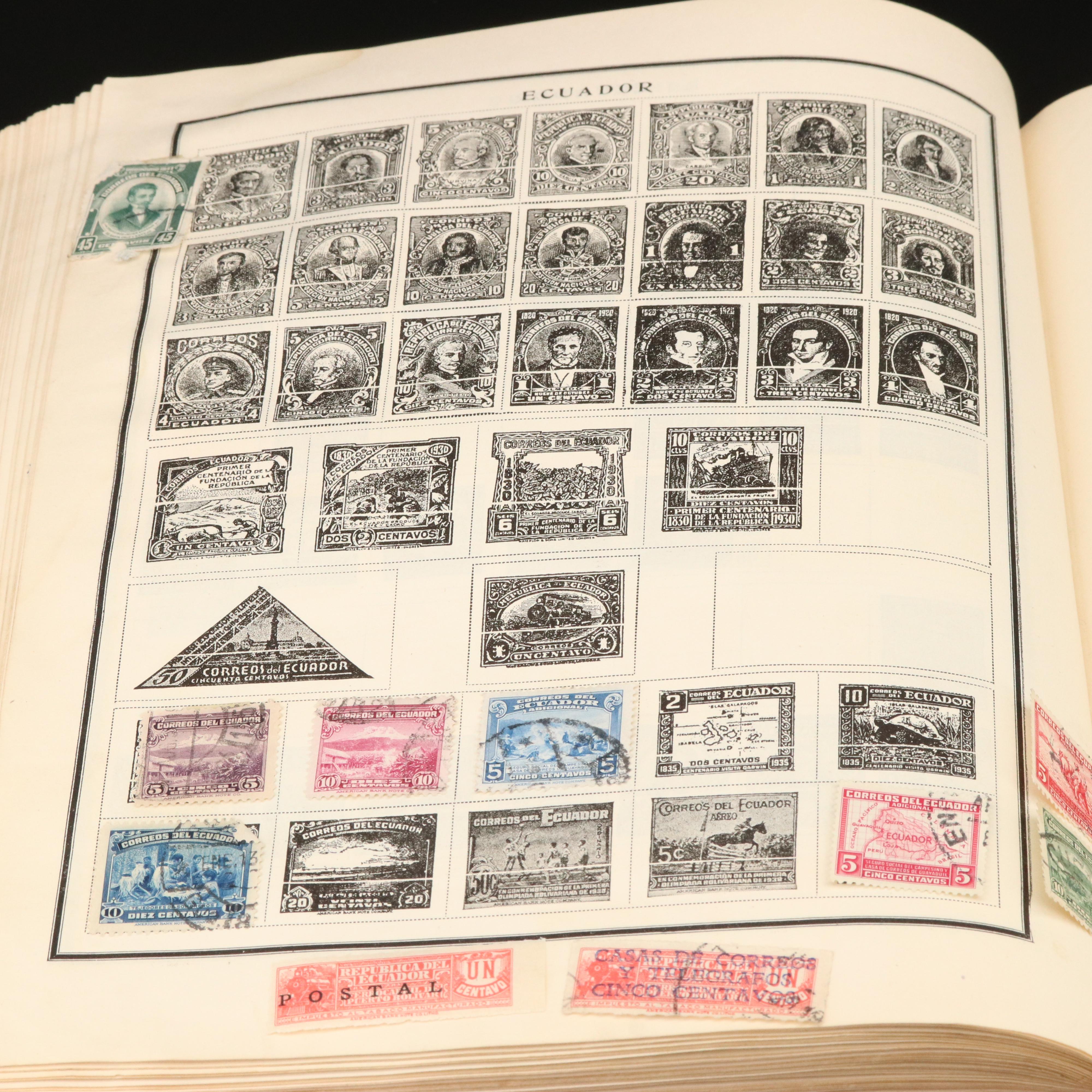 "Modern Postage Stamp" Album of International Stamps