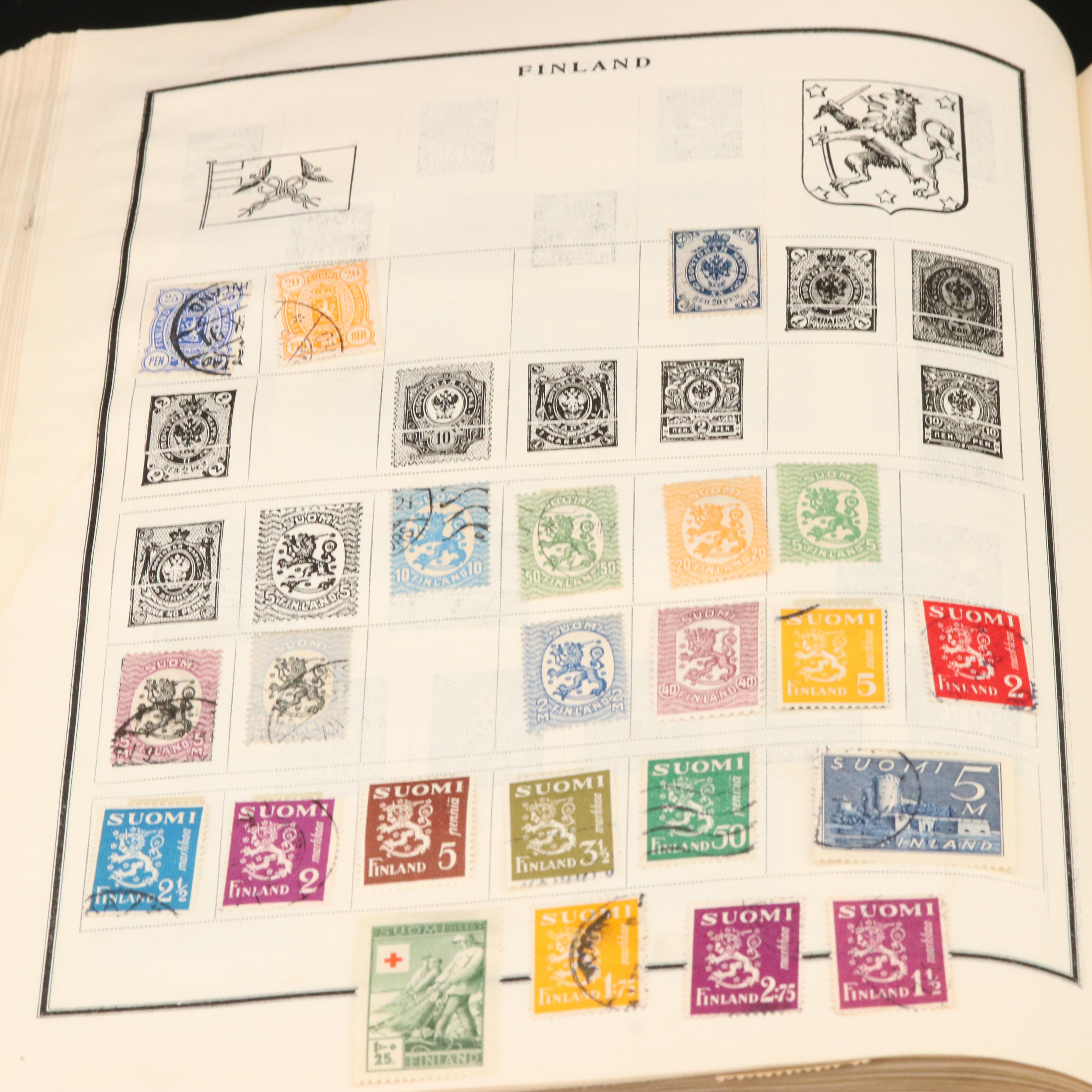 "Modern Postage Stamp" Album of International Stamps