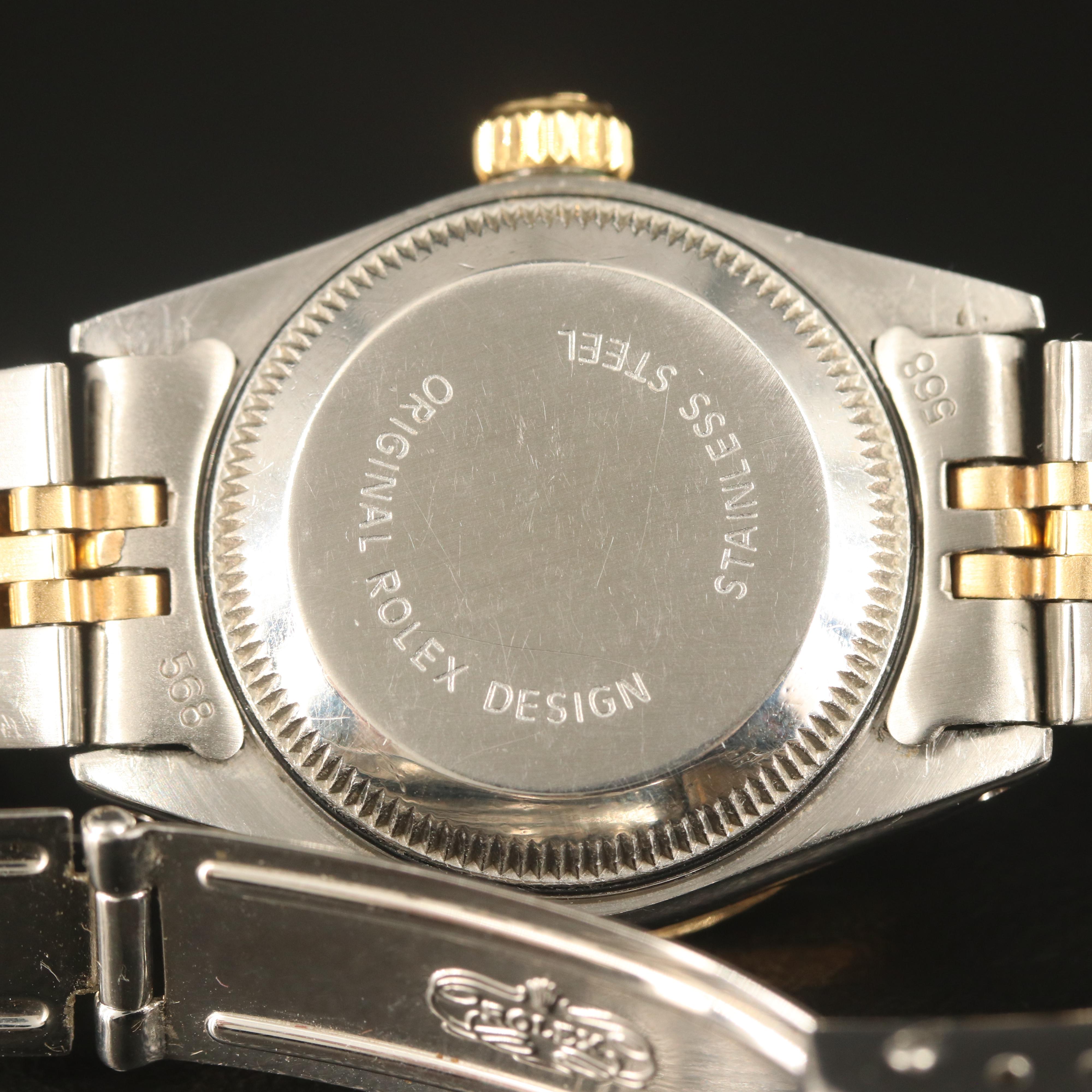 1987 - 88 Rolex Datejust Emerald and Diamond Watch