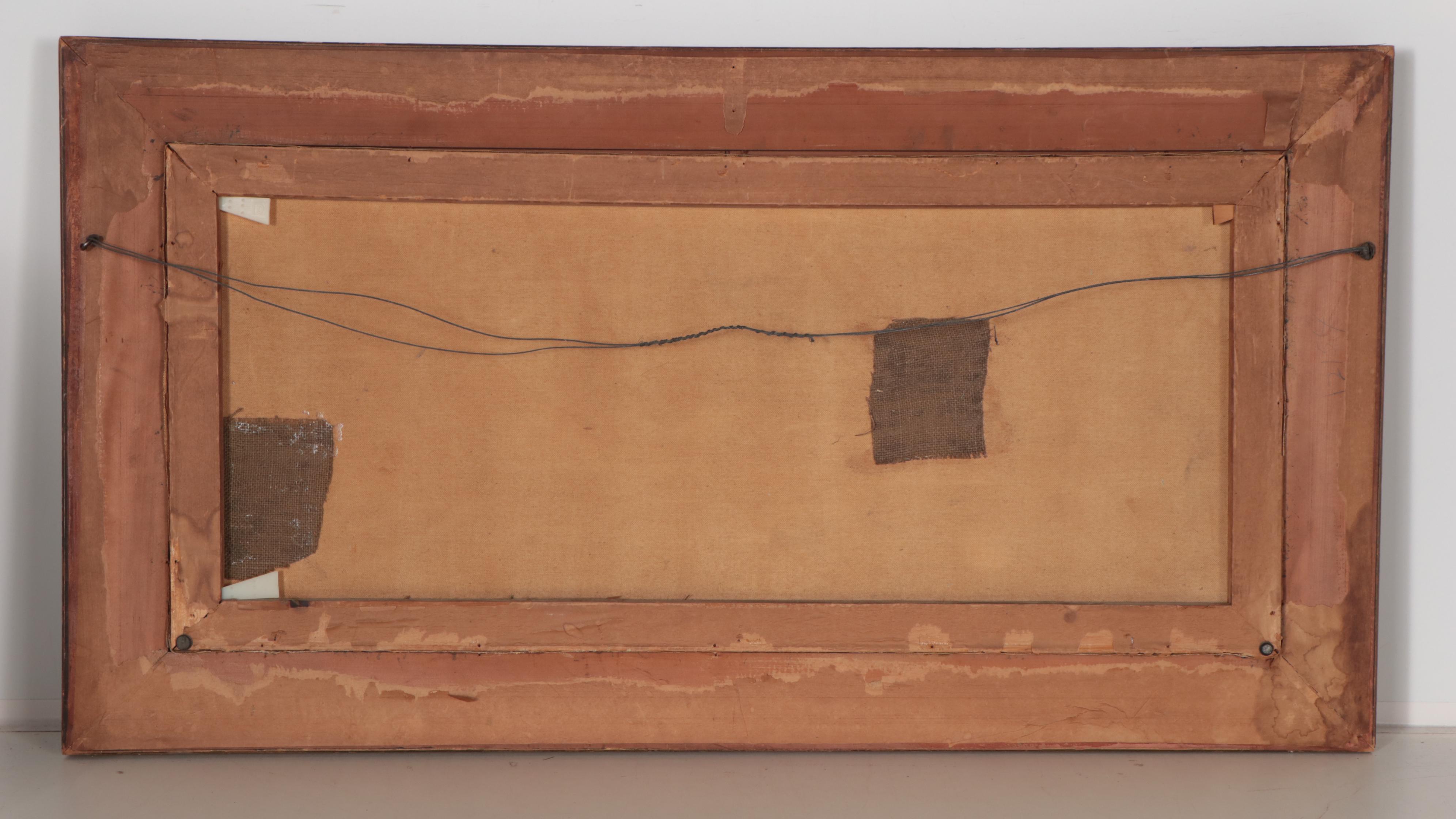 T. Gounani Oil Painting of Venice, Late 19th to Early 20th Century