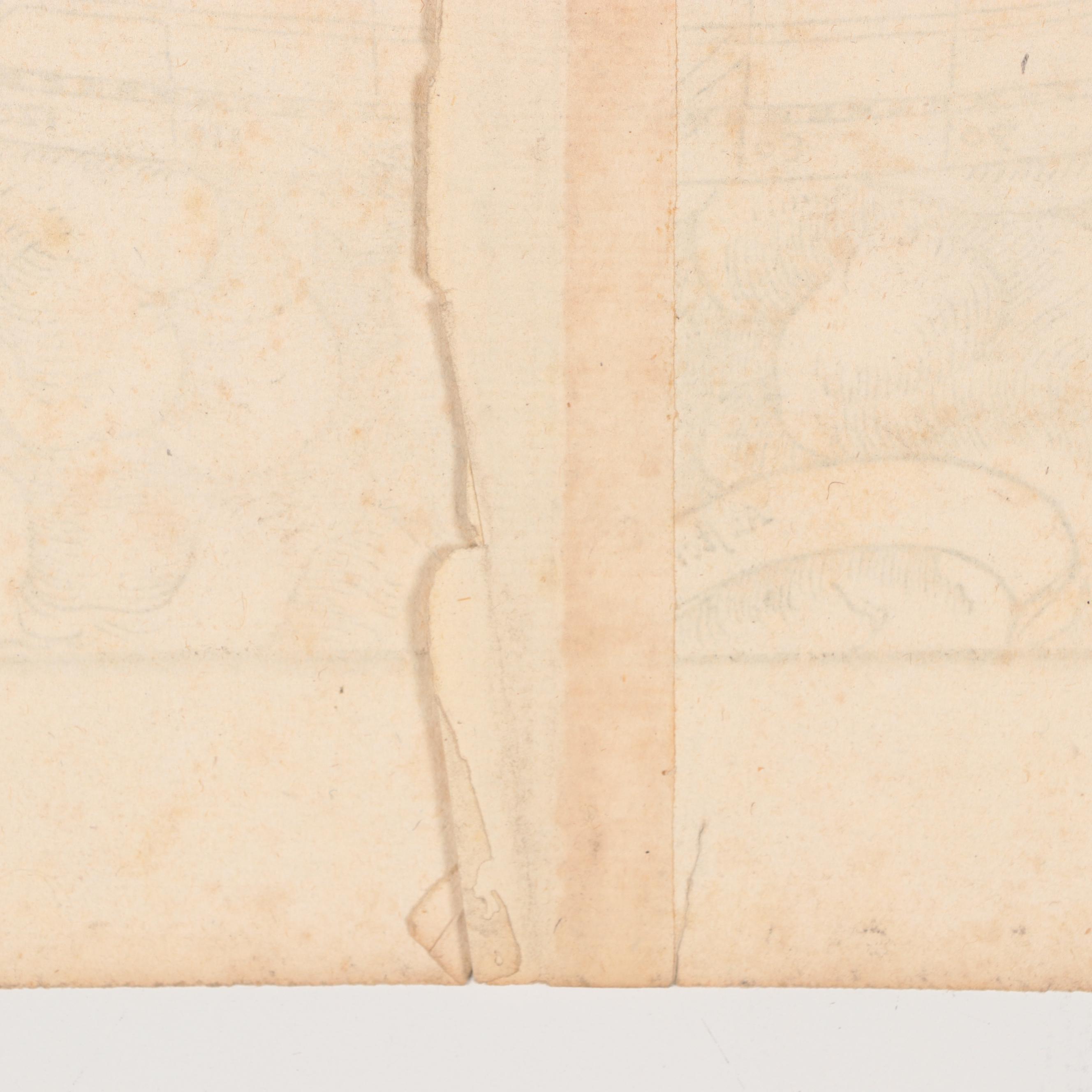 Sebastian Münster Woodcut Map "Typus Orbis Ptol. Descriptus," 1552