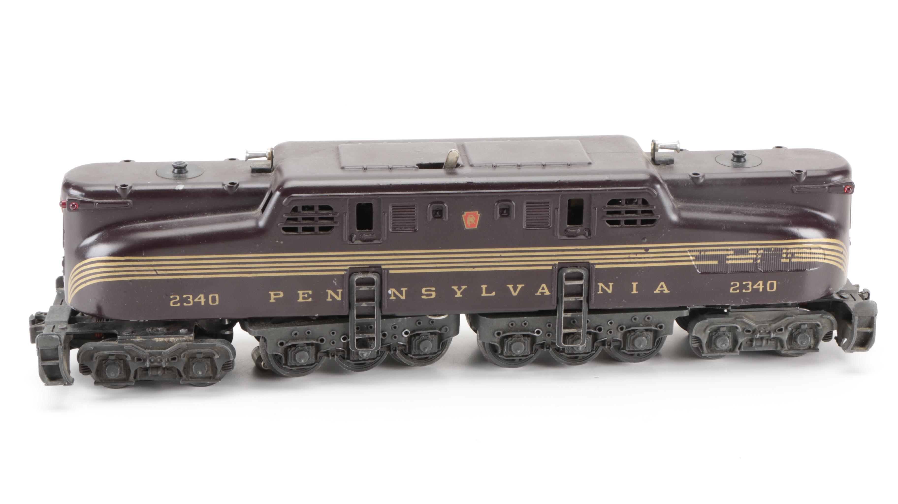Lionel O Gauge Model GG-1 Penn RR Locomotive, Track, Transformers