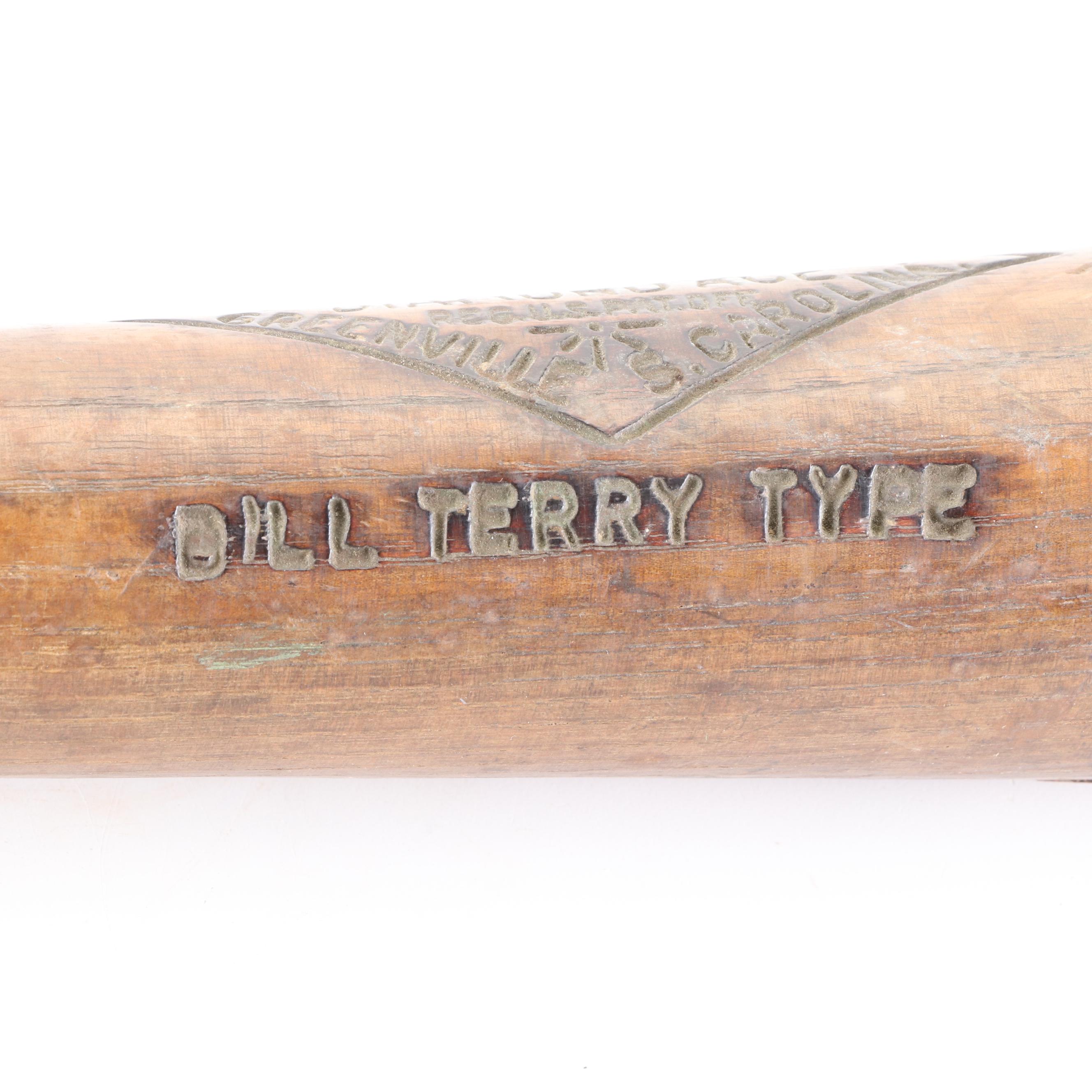 1920s Bill Terry Type Zinn Beck "Diamond Ace" Baseball Bat