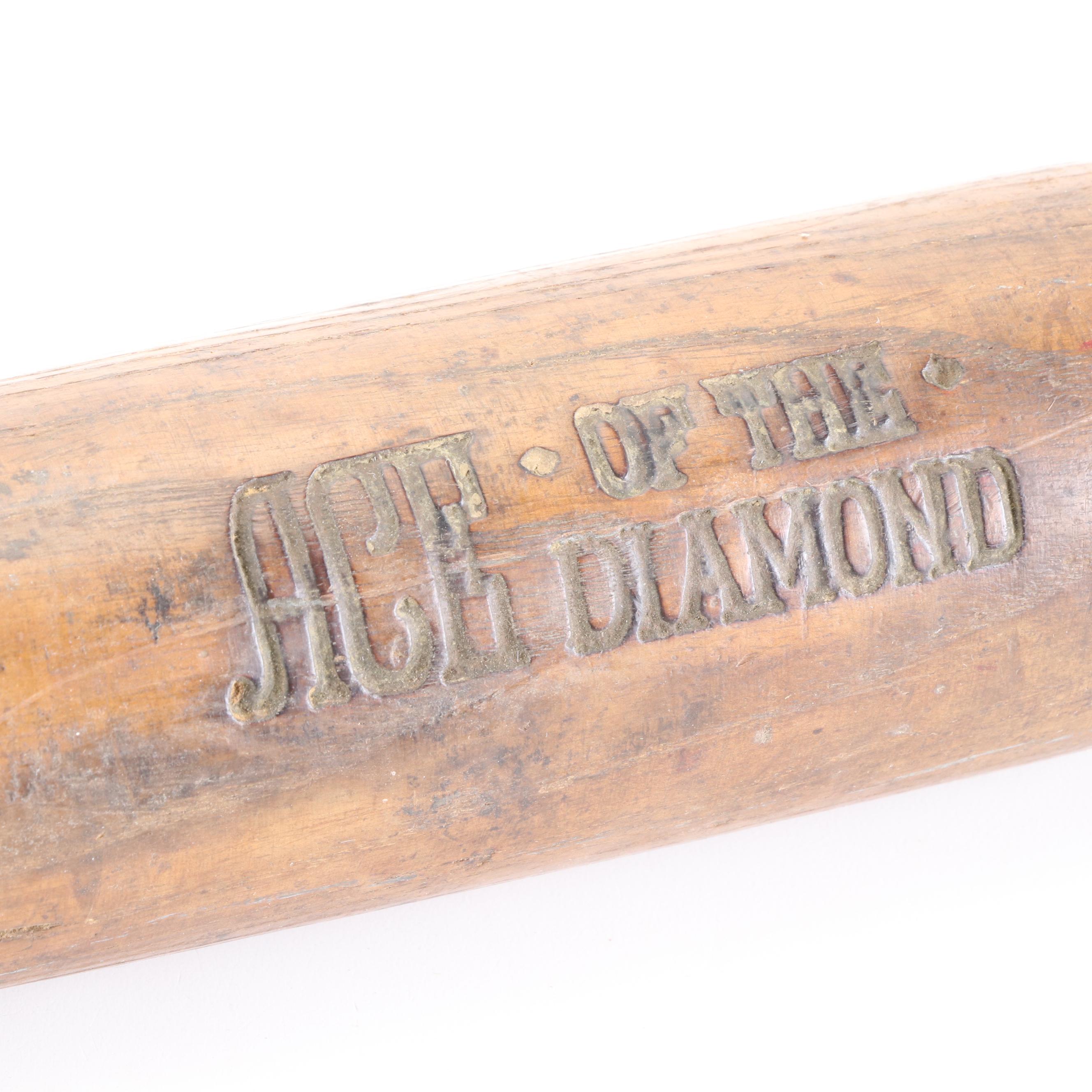 1920s Bill Terry Type Zinn Beck "Diamond Ace" Baseball Bat