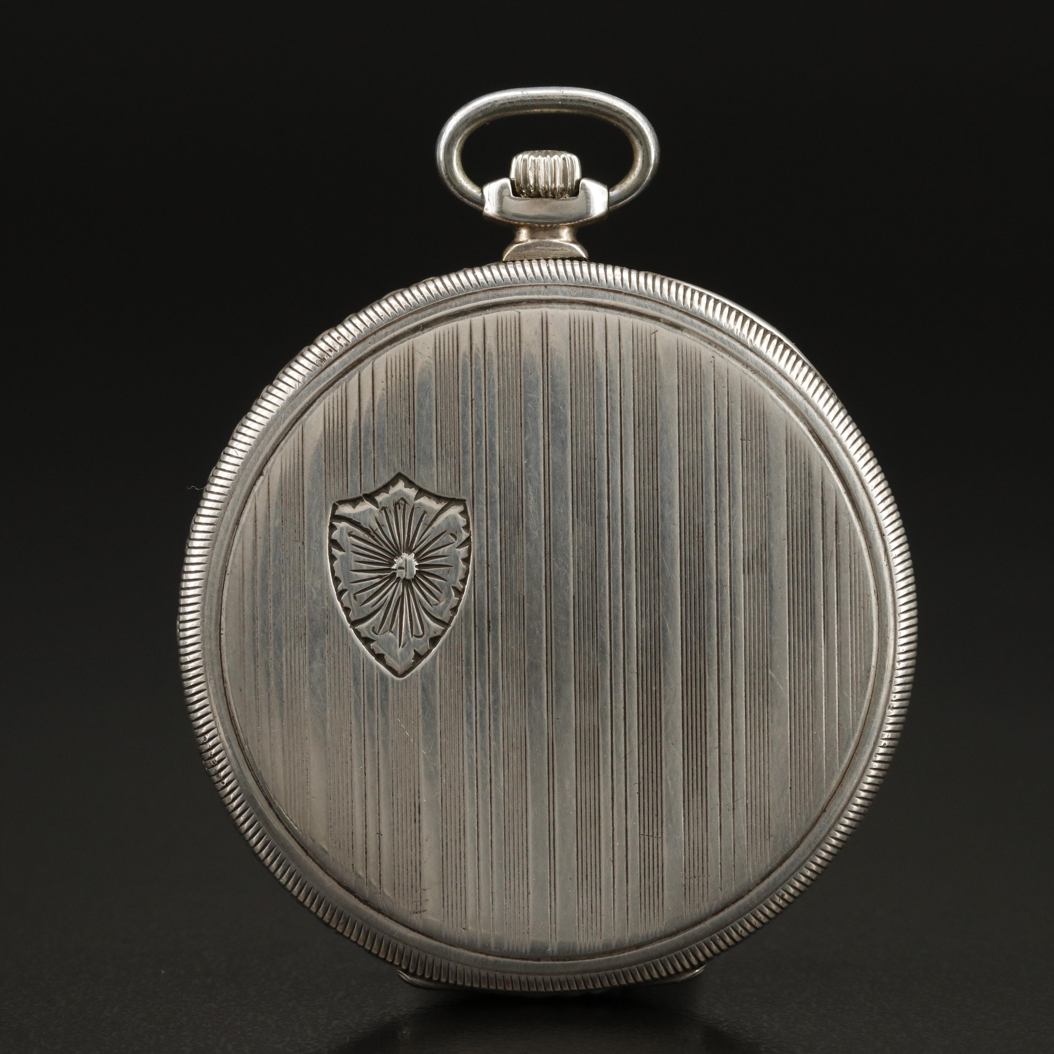 Omega 900 Silver Pocket Watch