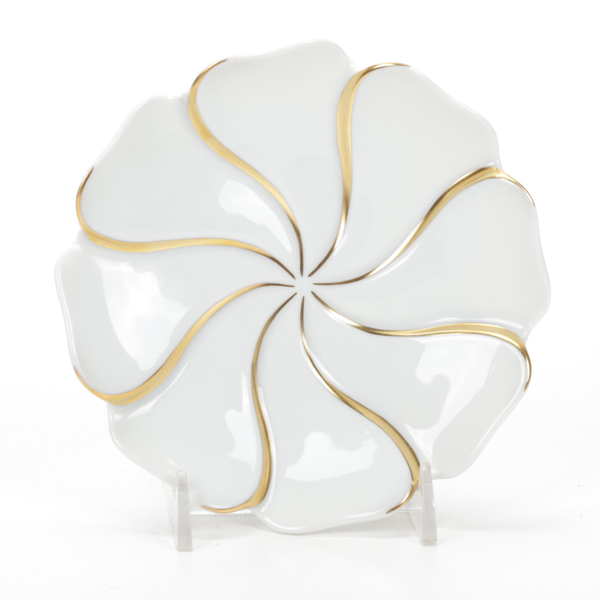 Haviland Limoges Porcelain "Margaux"  and Other Porcelain Dishes