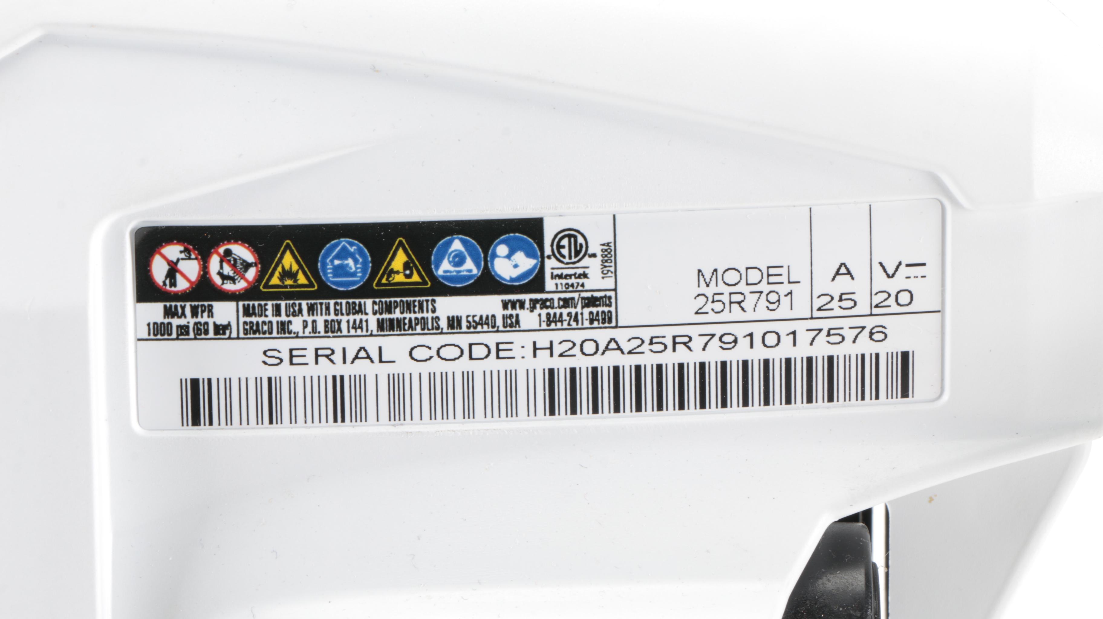 Graco Sani Spray HP20 Cordless Handheld Airless Disinfectant Sprayer