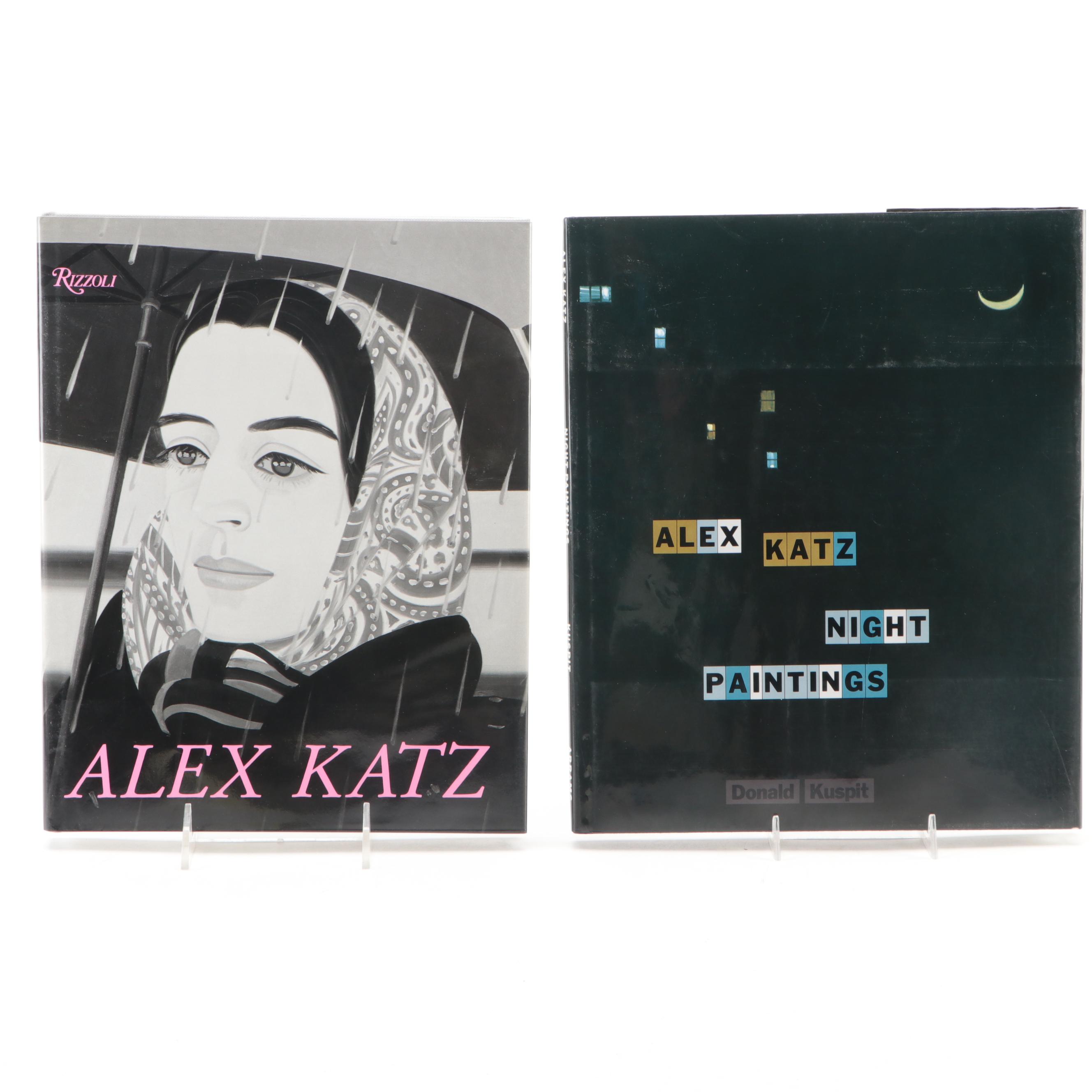 "Alex Katz: Night Paintings" by Donald Kuspit and Other Alex Katz Book