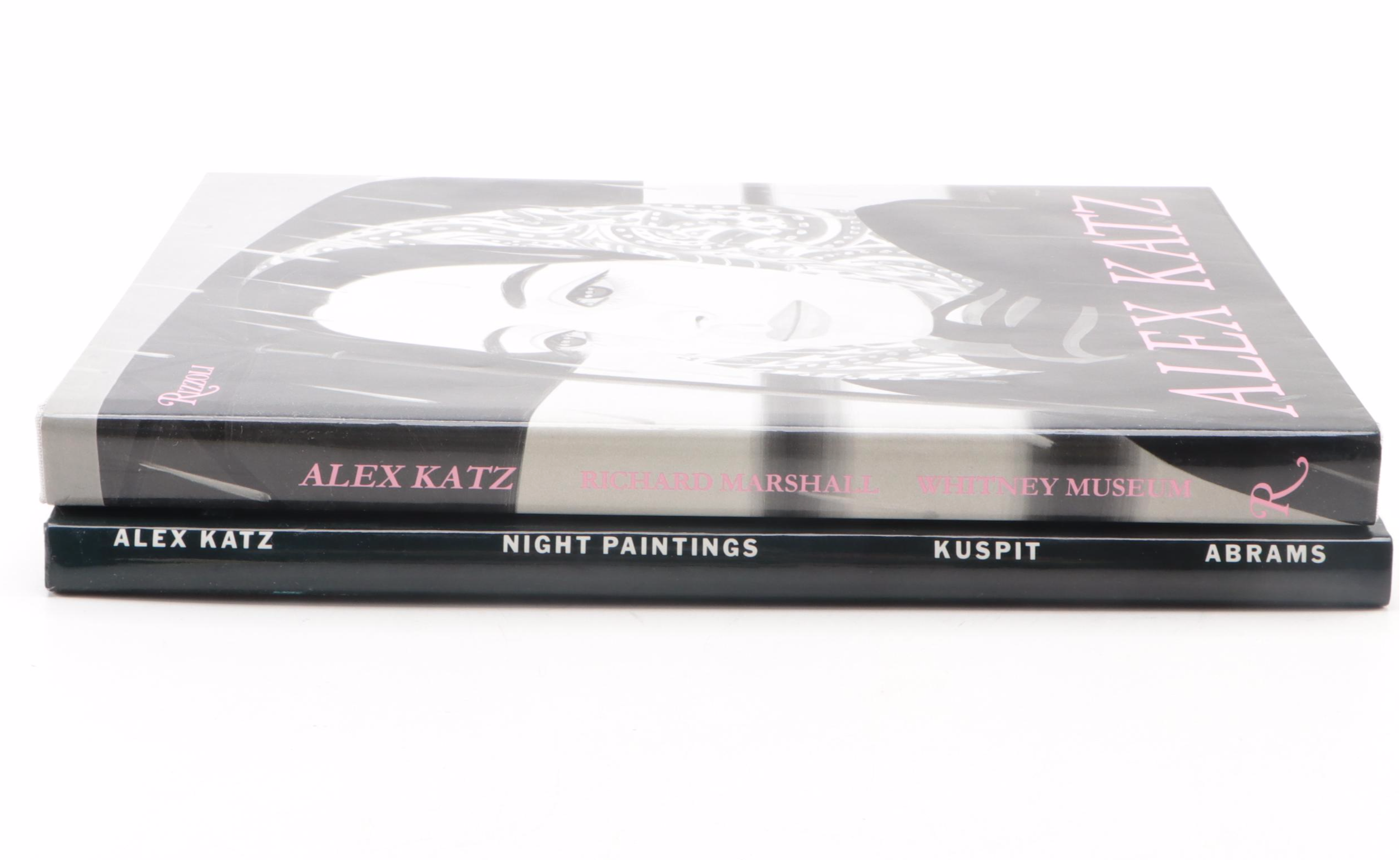 "Alex Katz: Night Paintings" by Donald Kuspit and Other Alex Katz Book